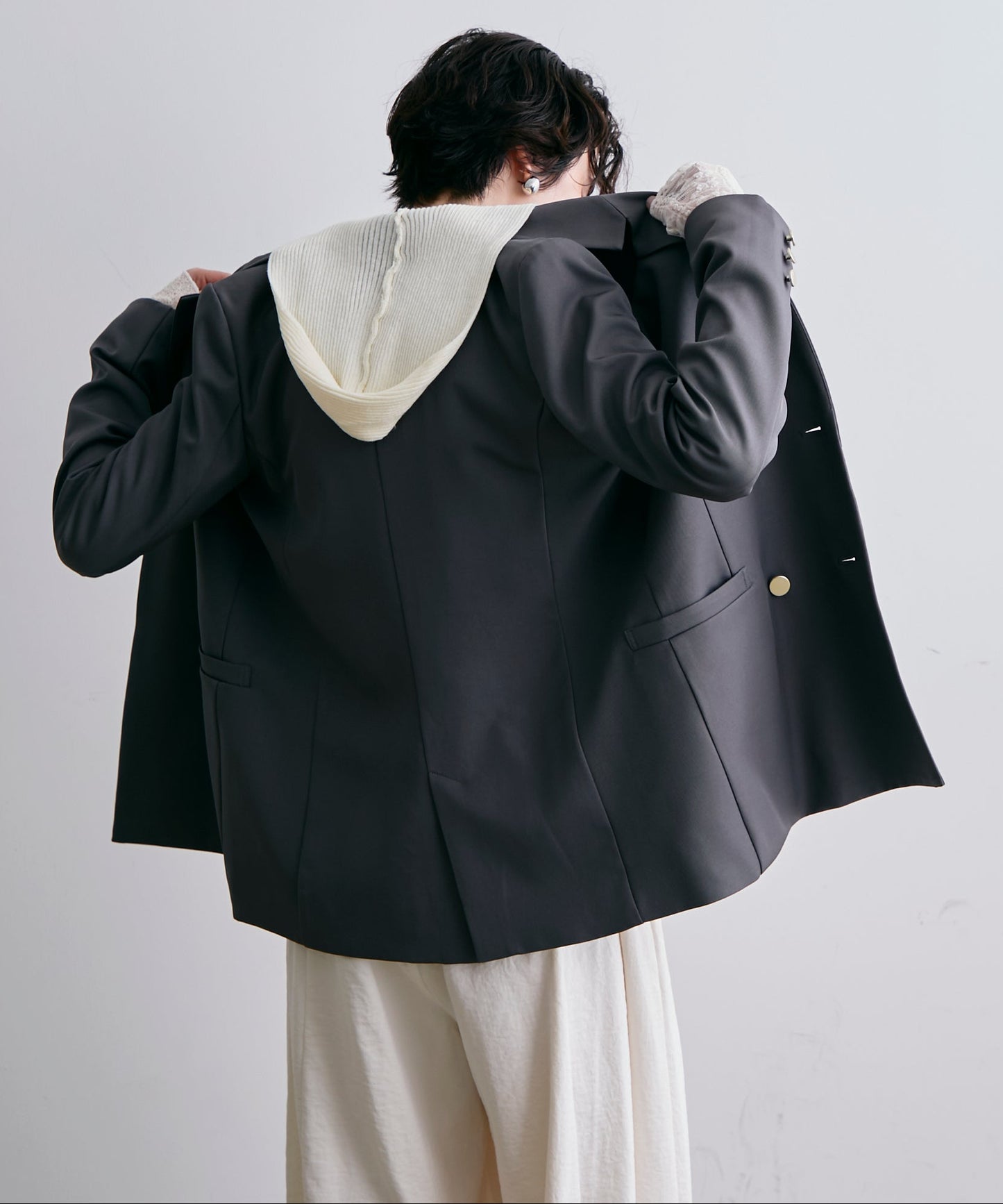 金釦ダブルテーラーJK