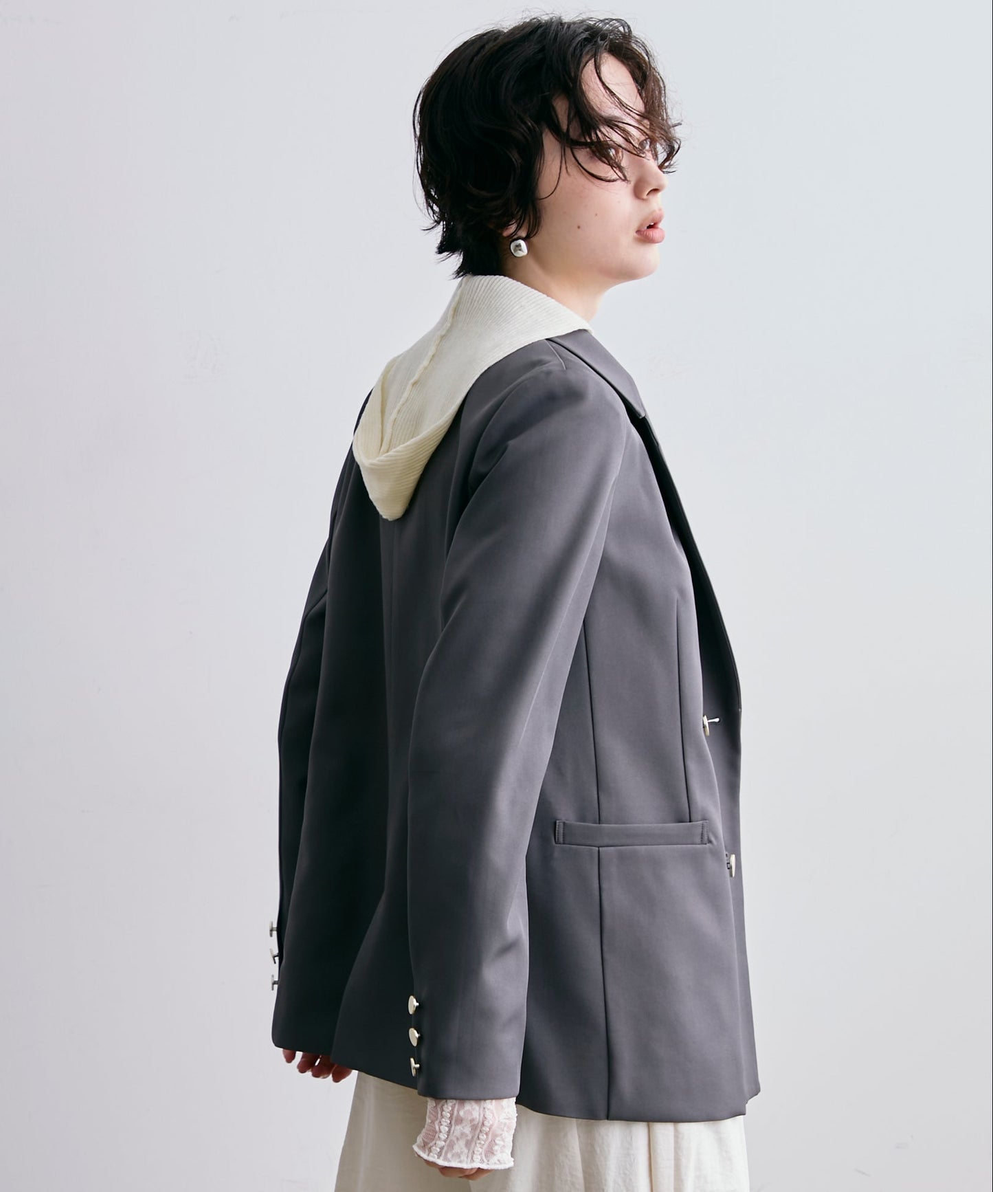 金釦ダブルテーラーJK