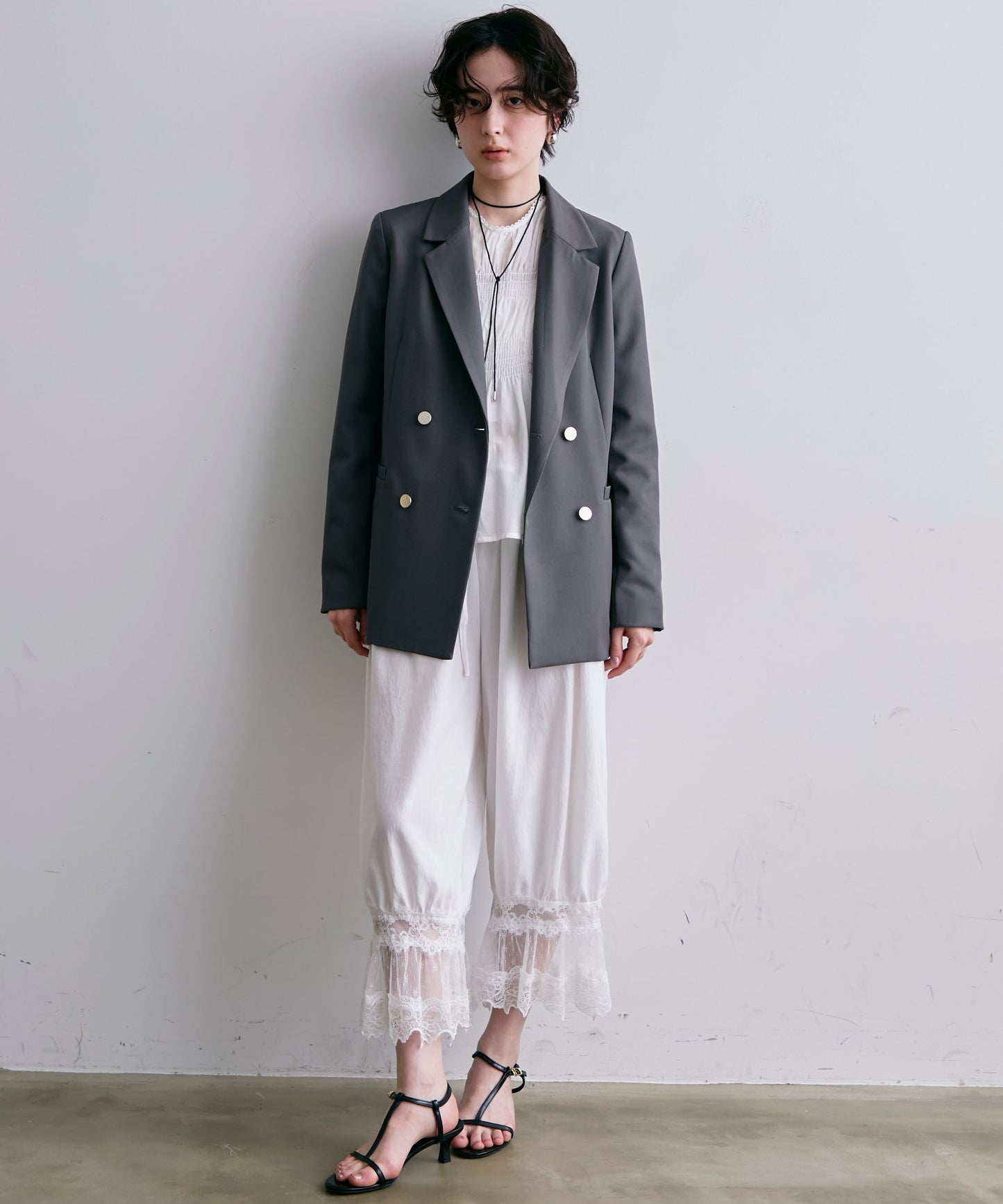 金釦ダブルテーラーJK