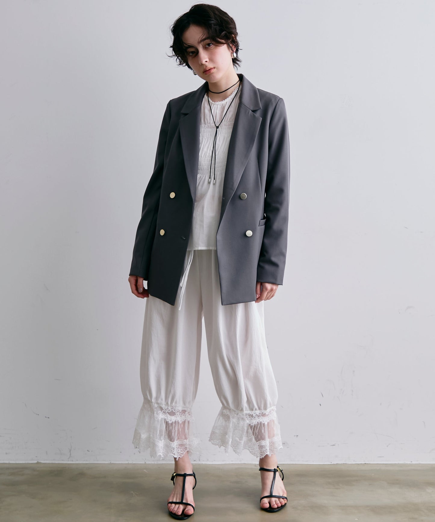 金釦ダブルテーラーJK