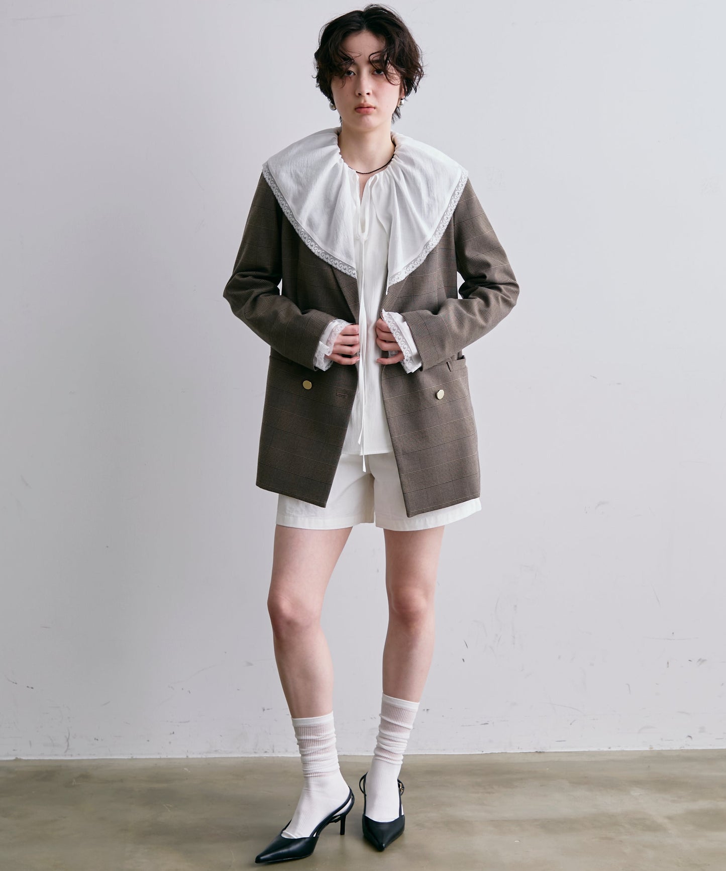 金釦ダブルテーラーJK