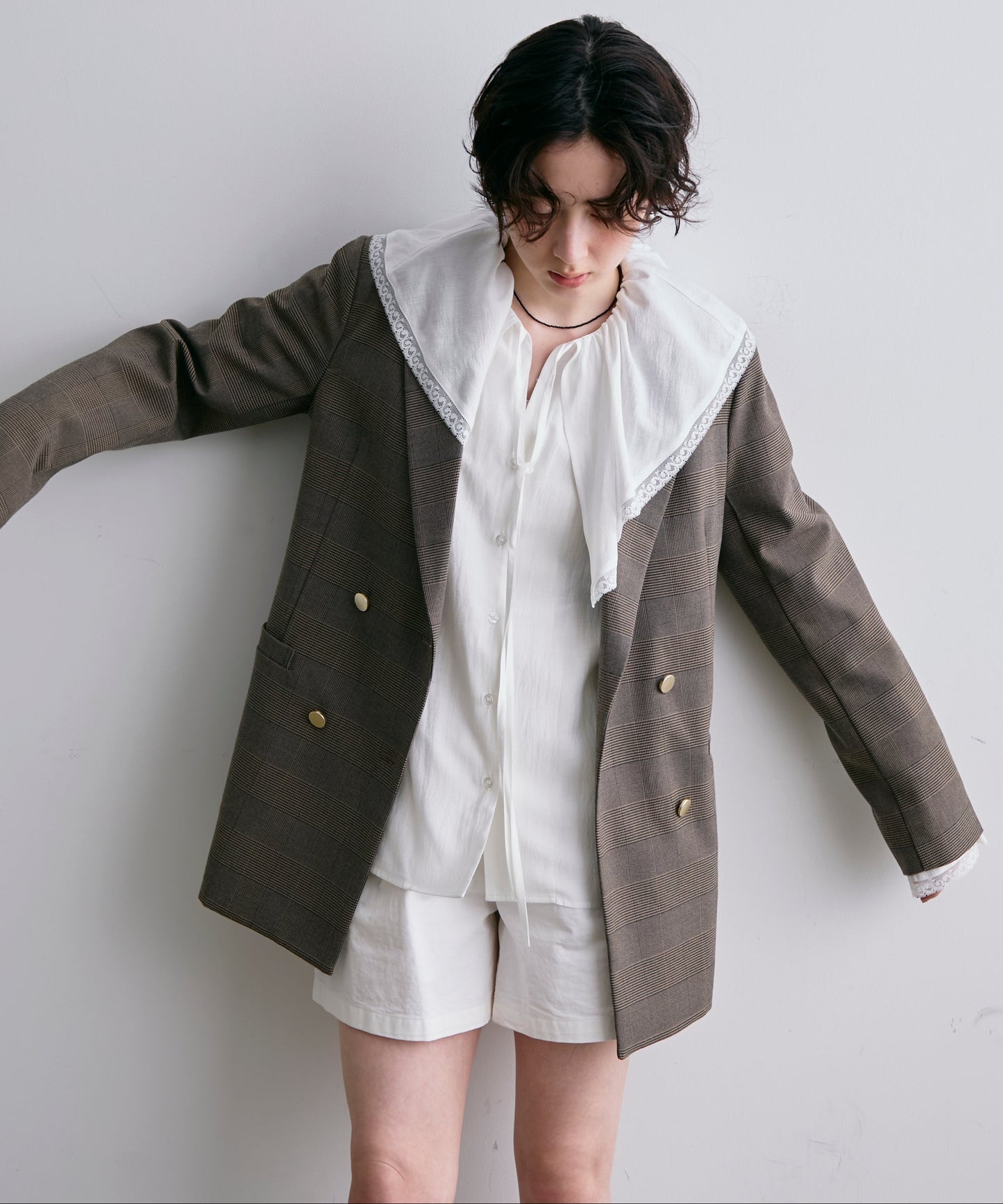 金釦ダブルテーラーJK