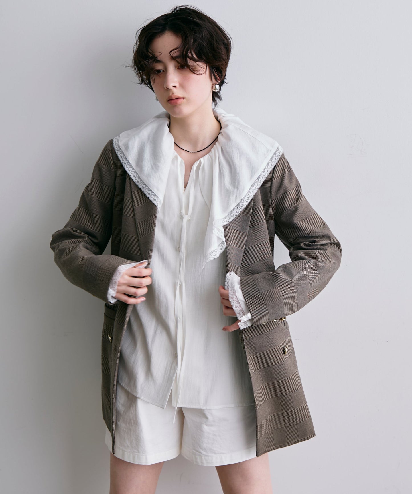 金釦ダブルテーラーJK