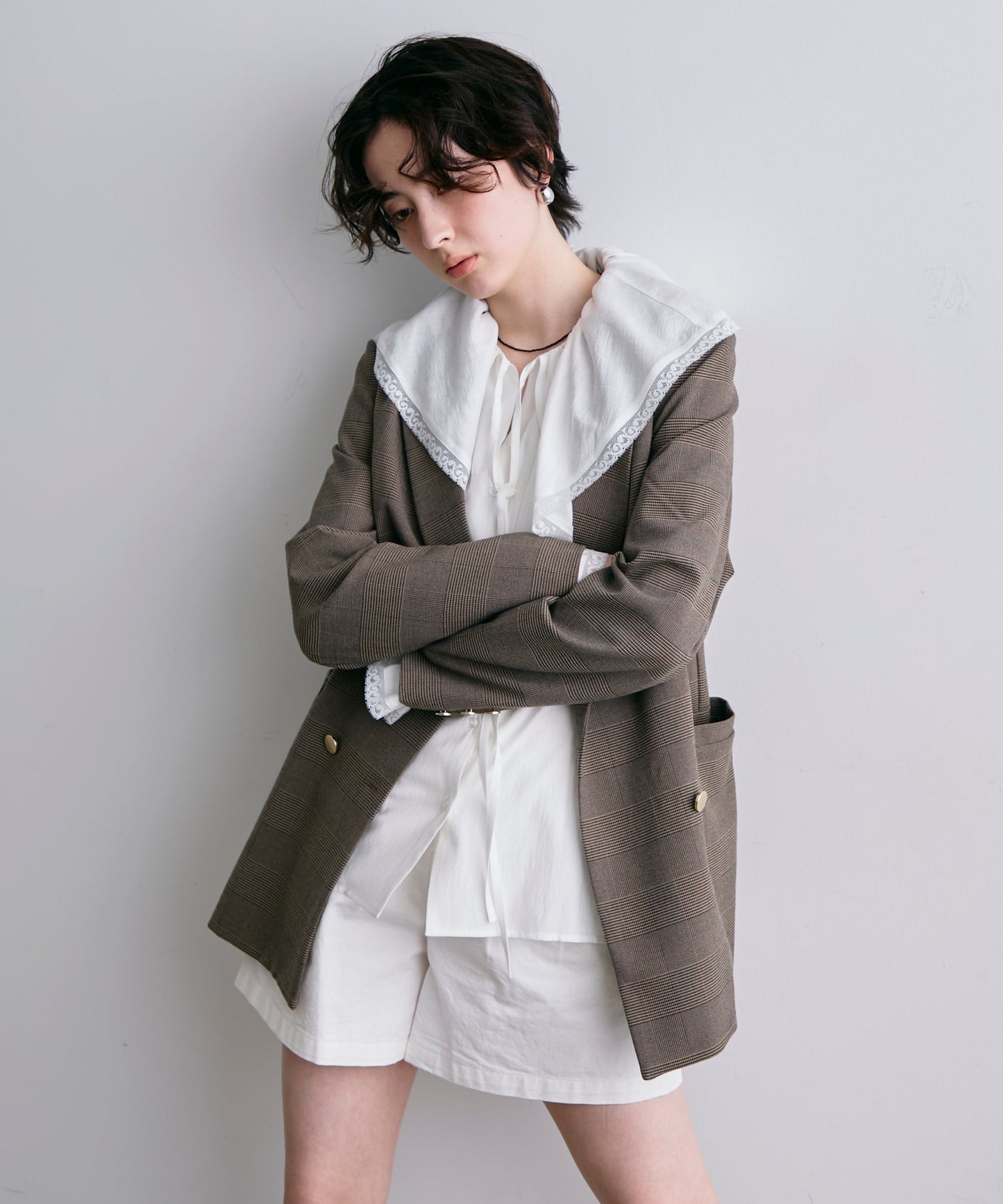 金釦ダブルテーラーJK