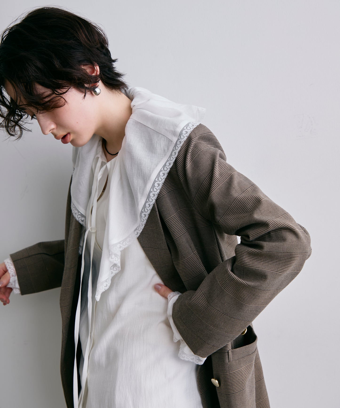 金釦ダブルテーラーJK