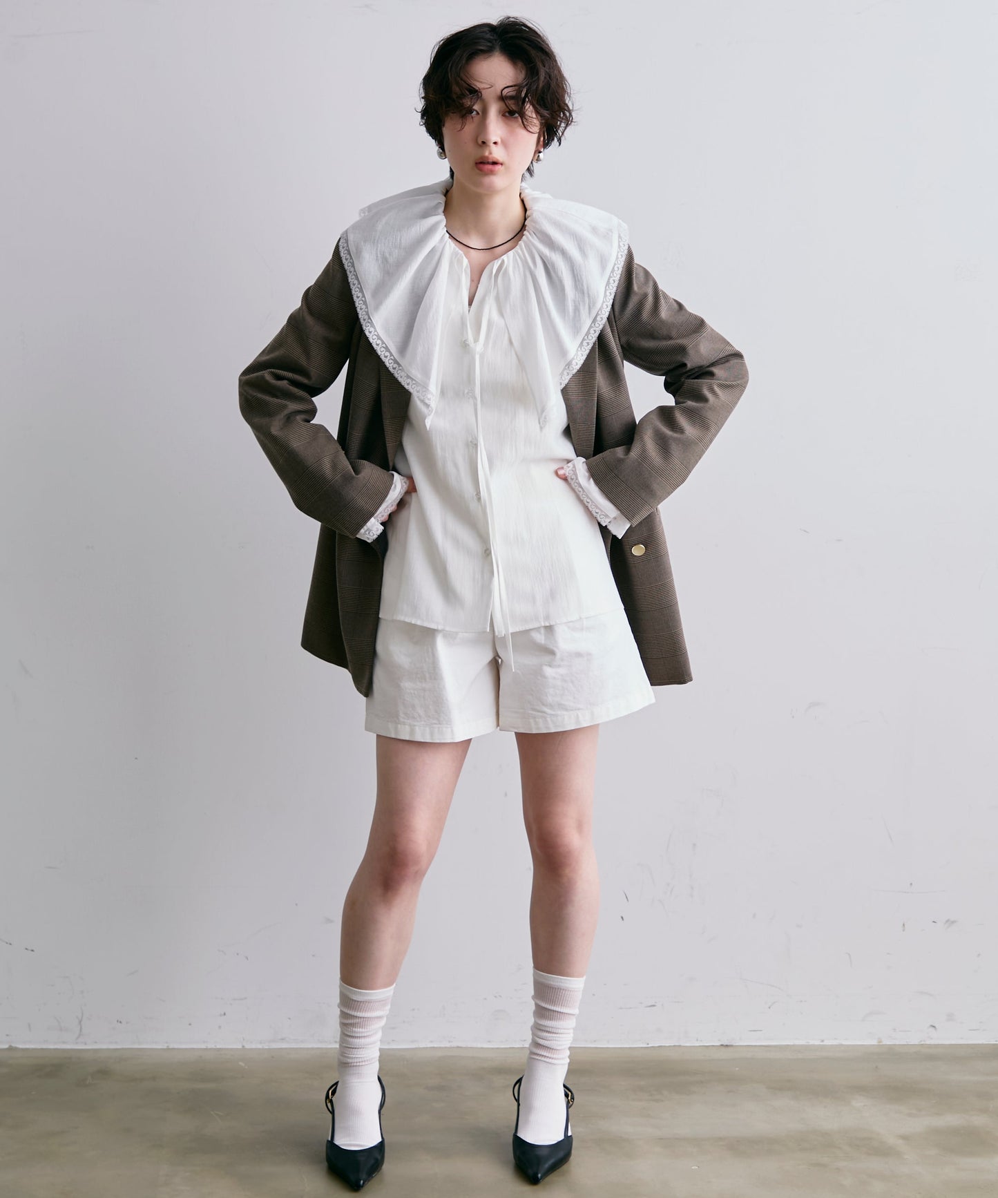 金釦ダブルテーラーJK