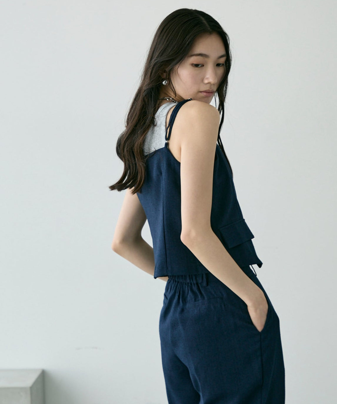 麻風ビスチェ