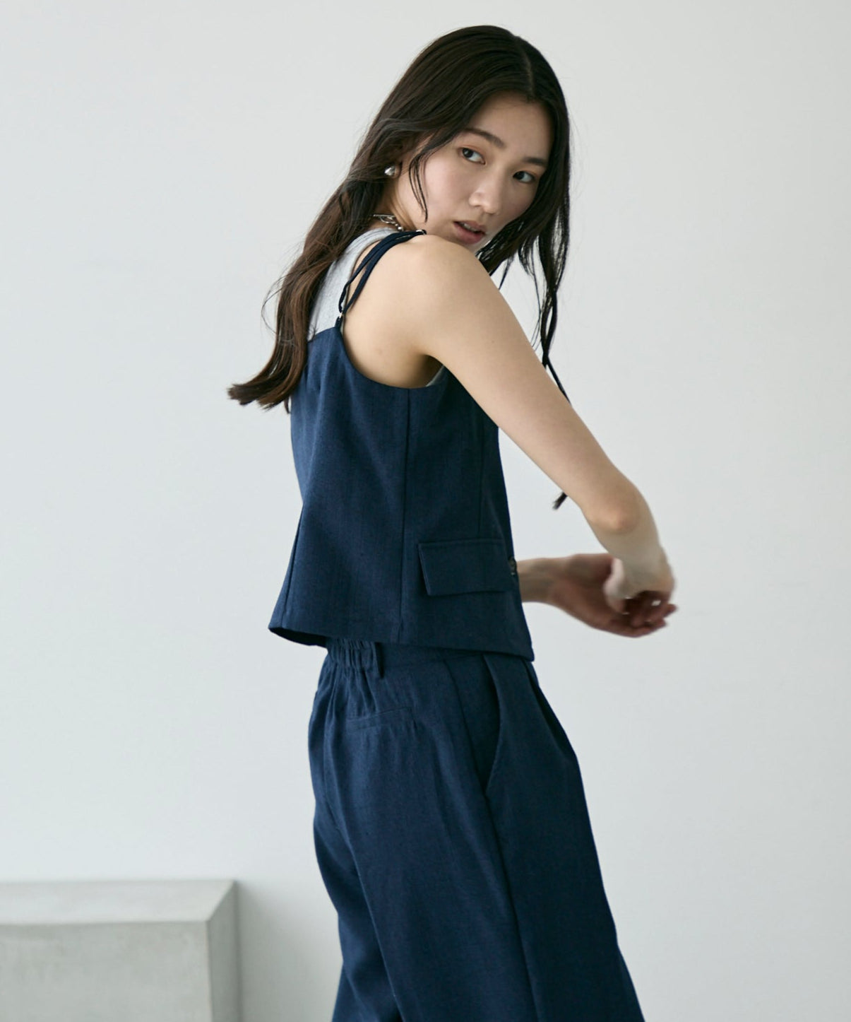 麻風ビスチェ