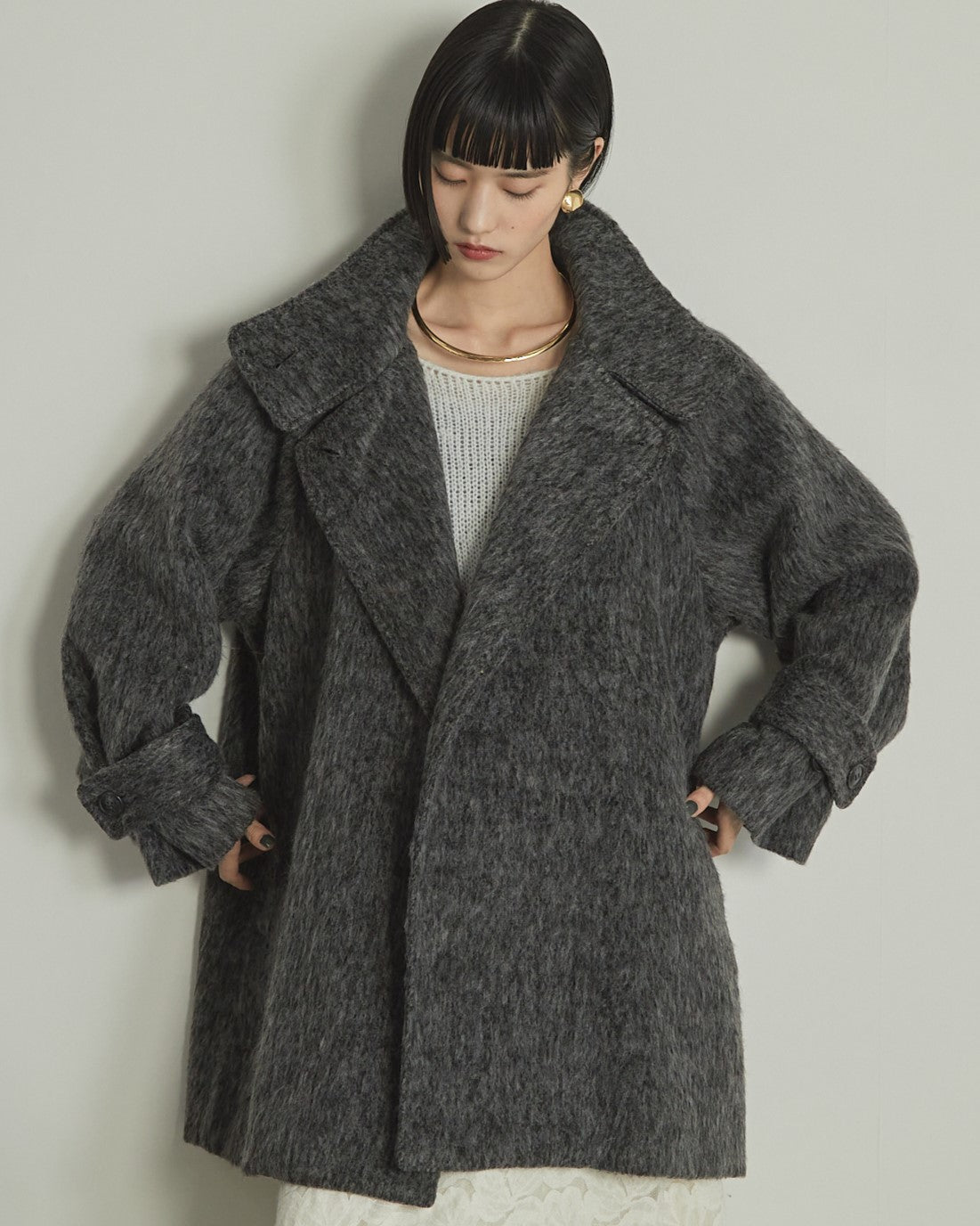 シャギーコート