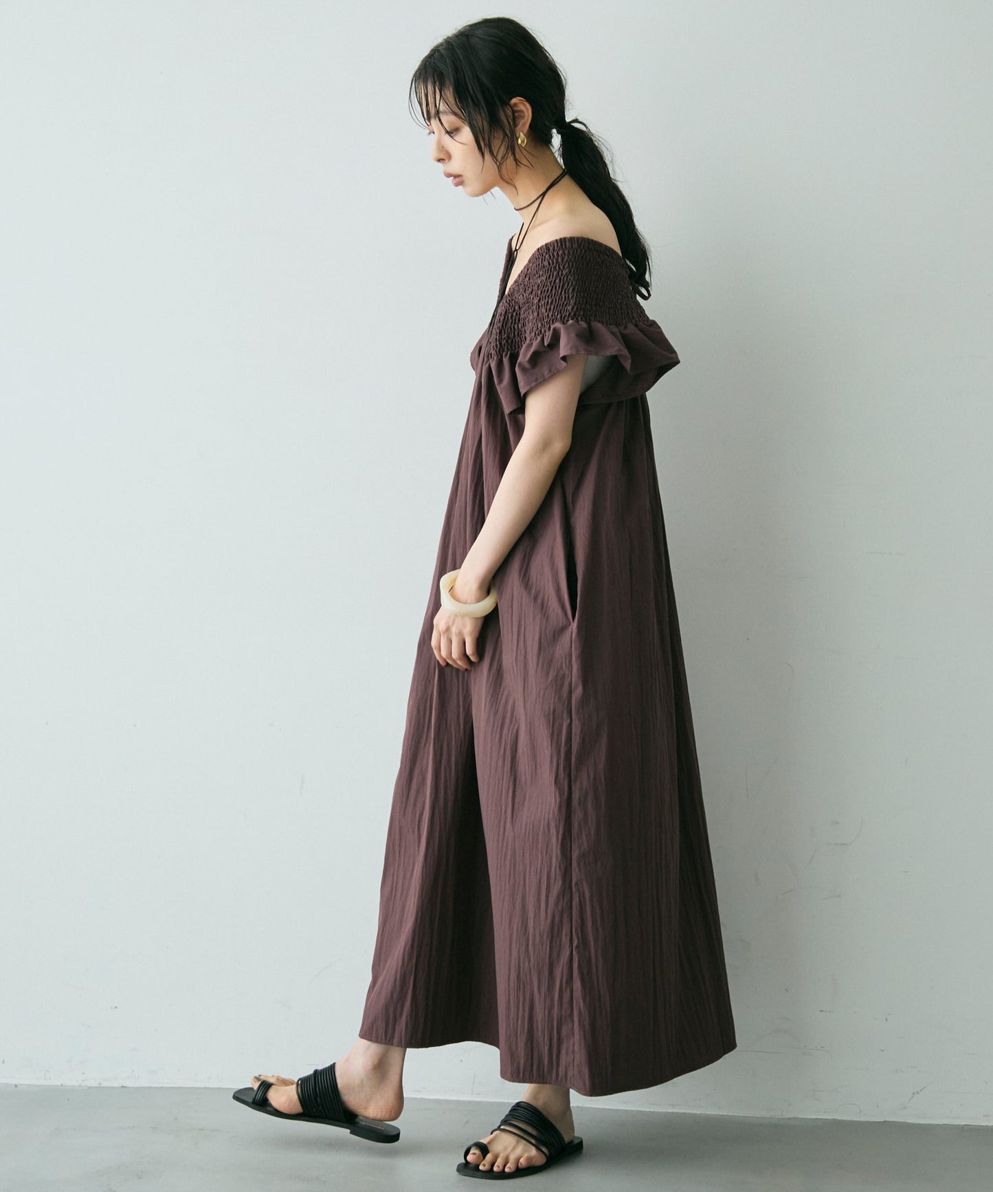 シャーリング2WAYワンピース