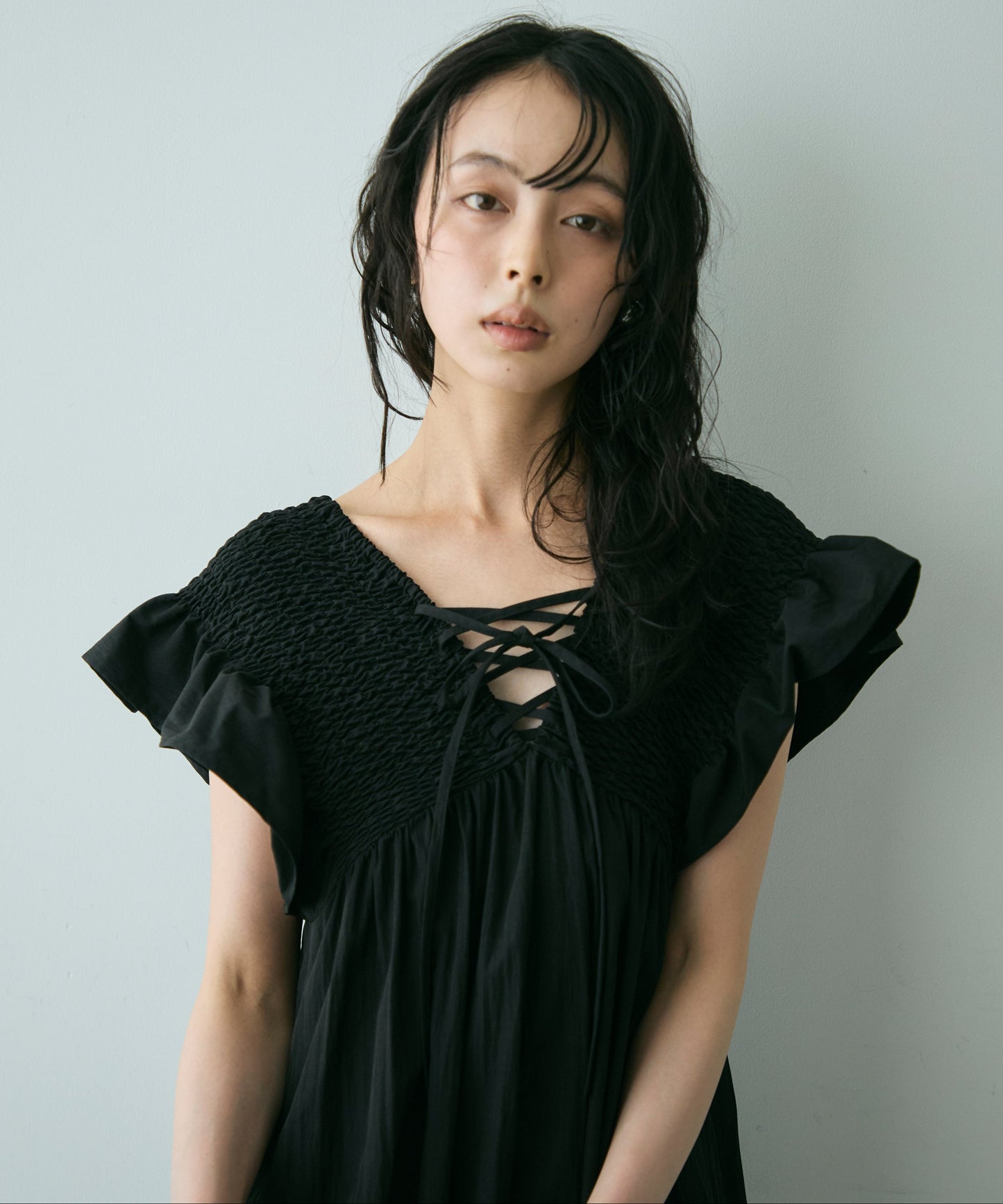 シャーリング2WAYワンピース