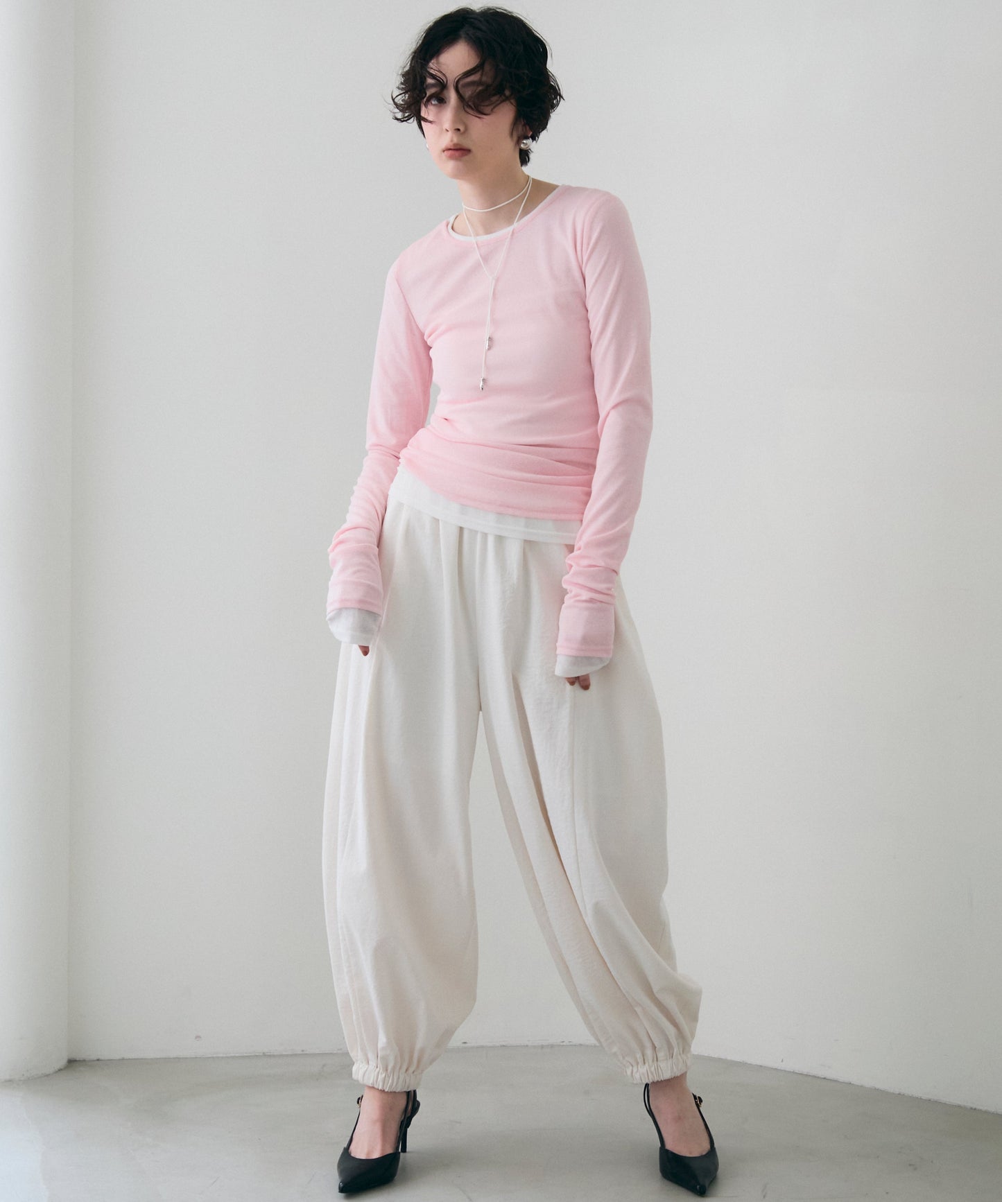 シアーロングスリーブTEE