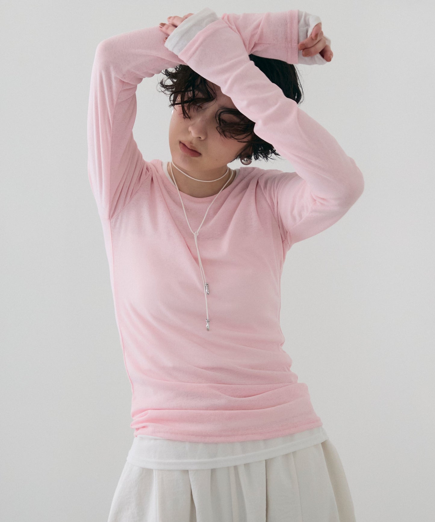 シアーロングスリーブTEE