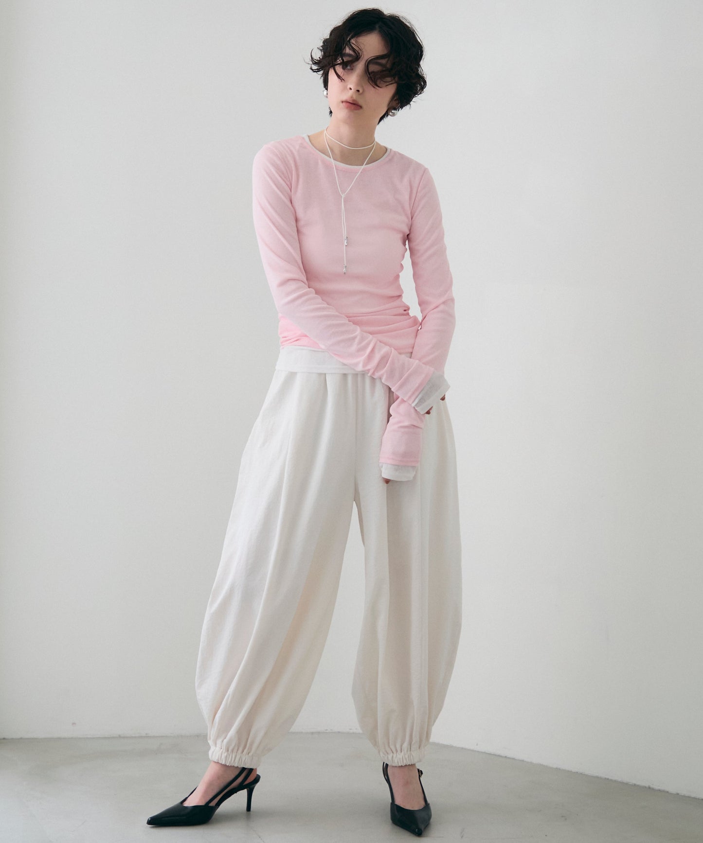 シアーロングスリーブTEE