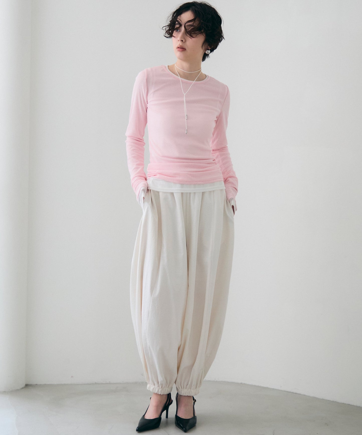 シアーロングスリーブTEE