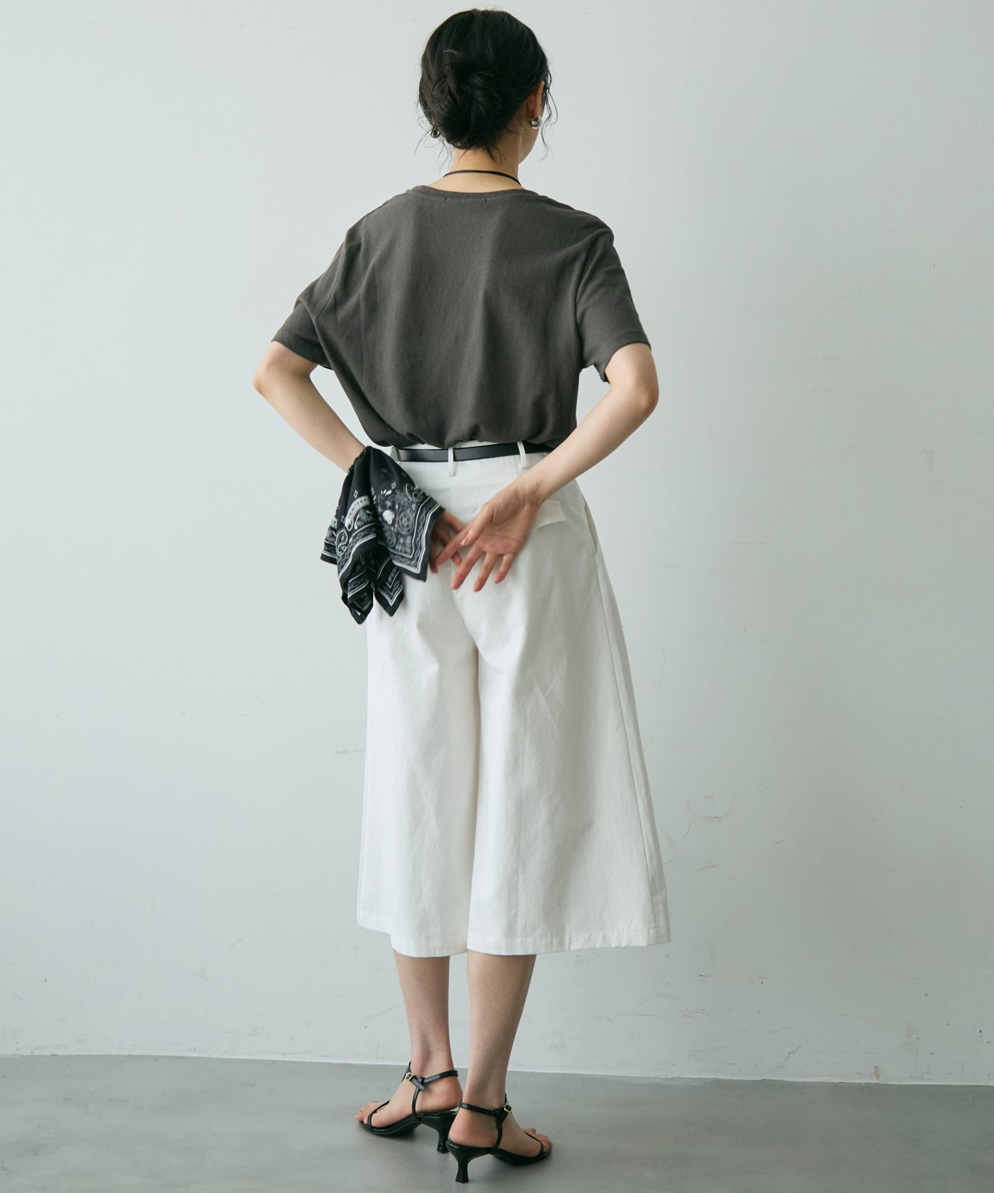 フォトプリントシアーTシャツ