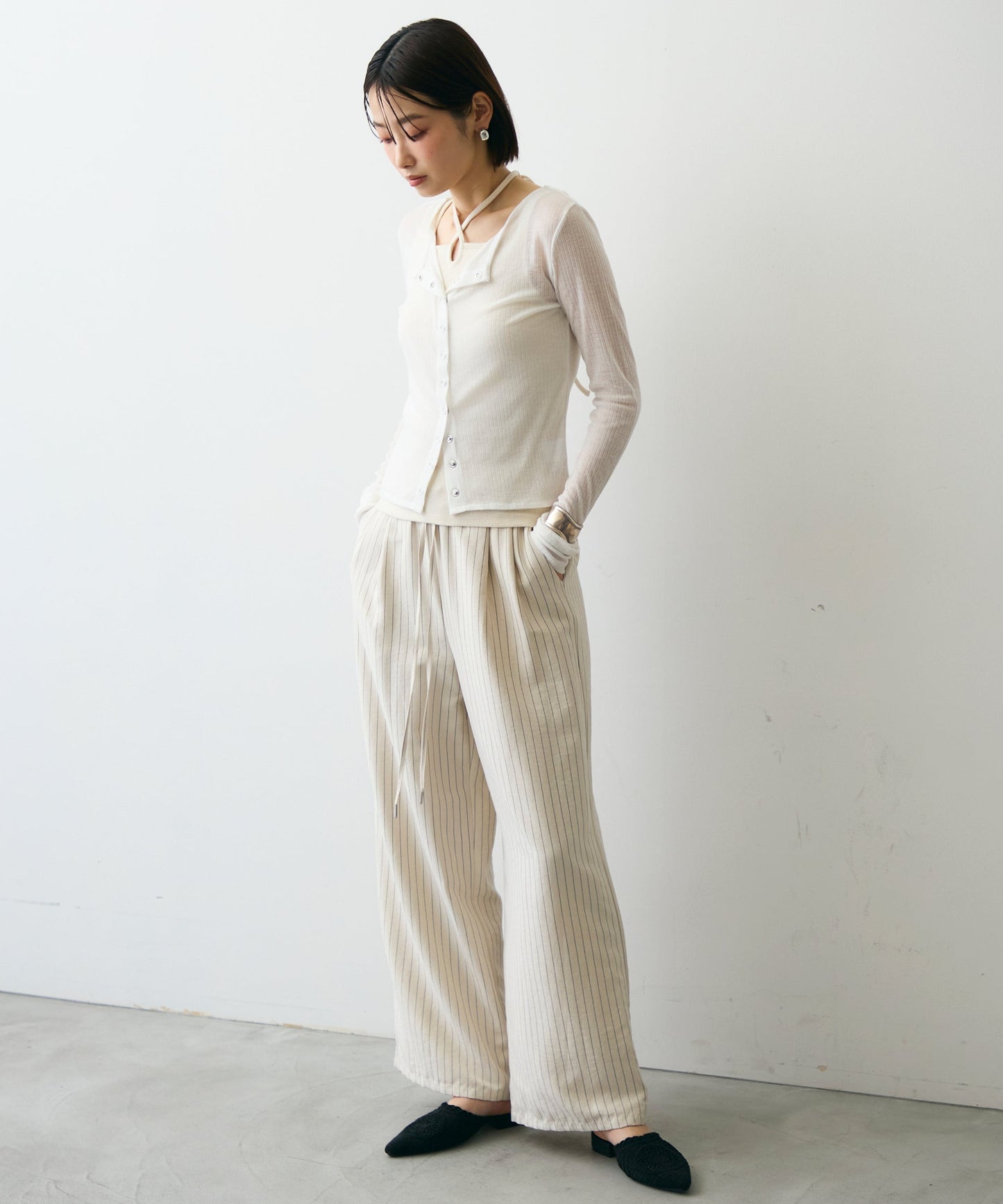 シアーテレコカーディガン