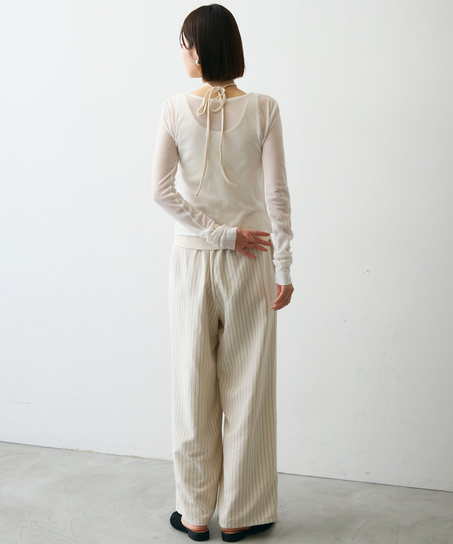 シアーテレコカーディガン