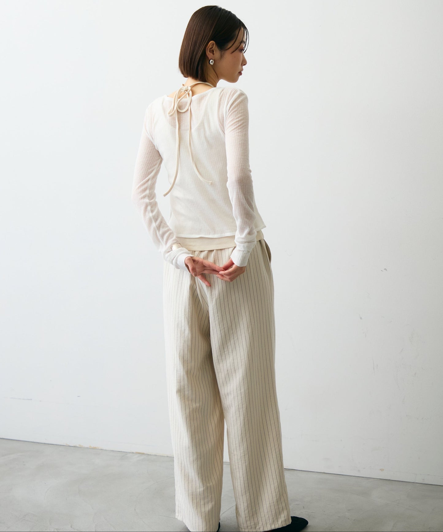 シアーテレコカーディガン