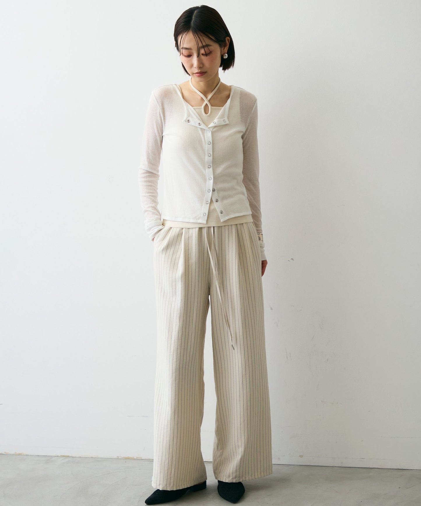 シアーテレコカーディガン