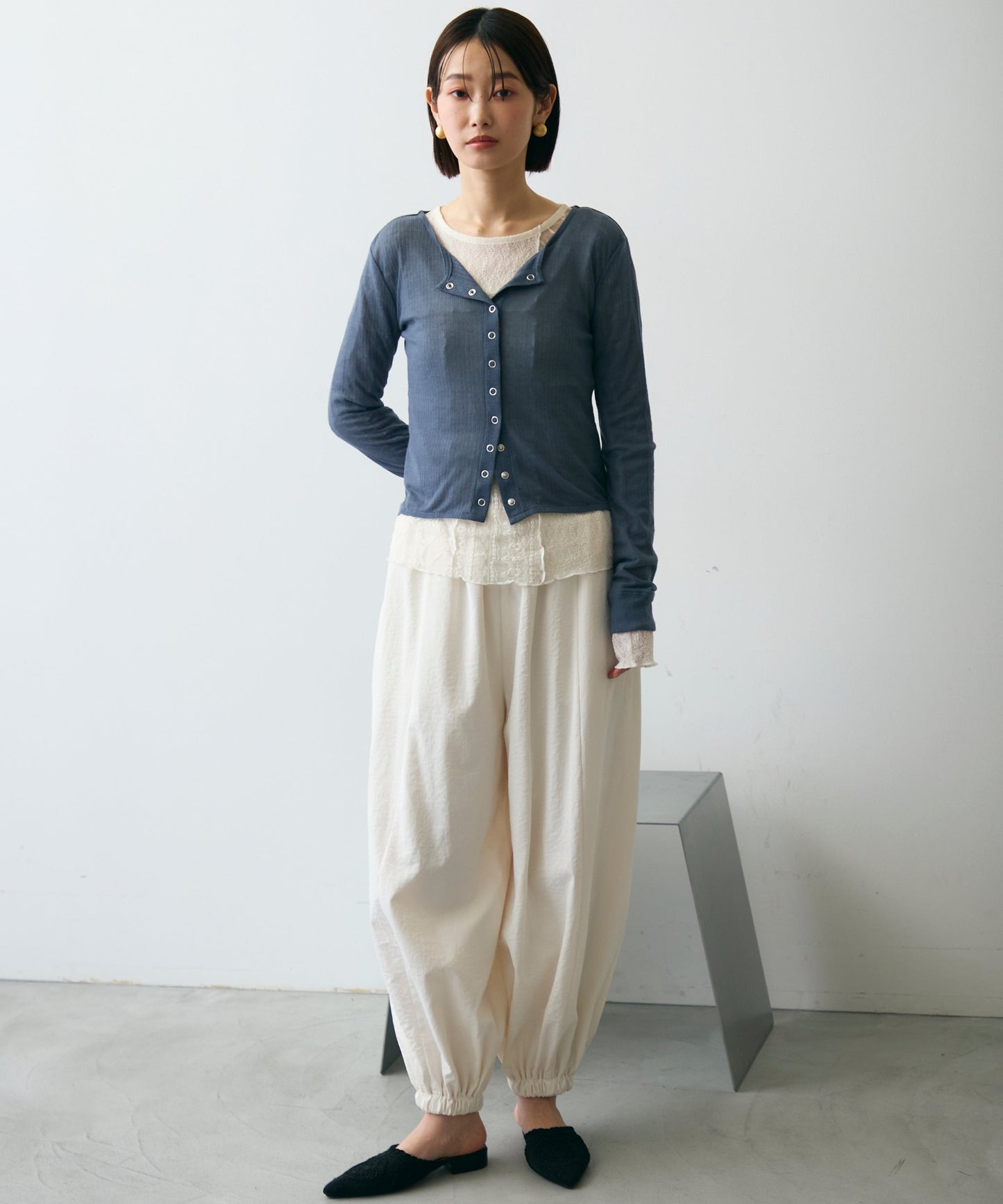 シアーテレコカーディガン