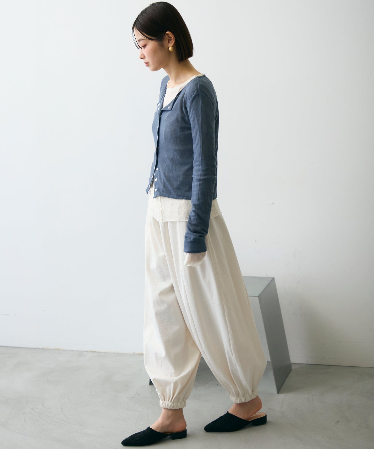 シアーテレコカーディガン