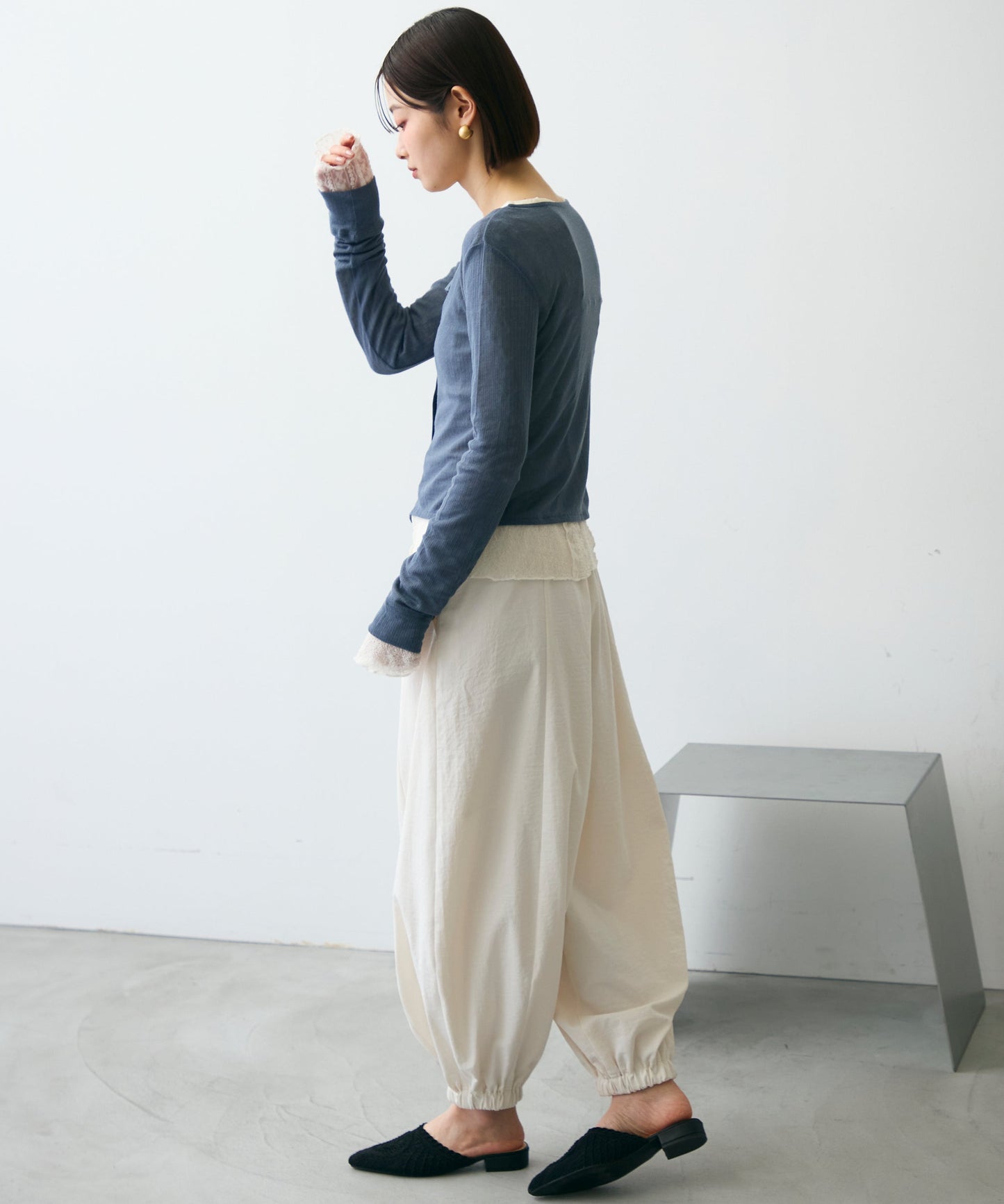 シアーテレコカーディガン