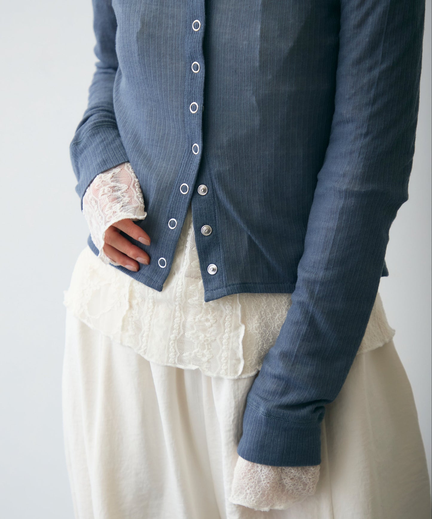 シアーテレコカーディガン