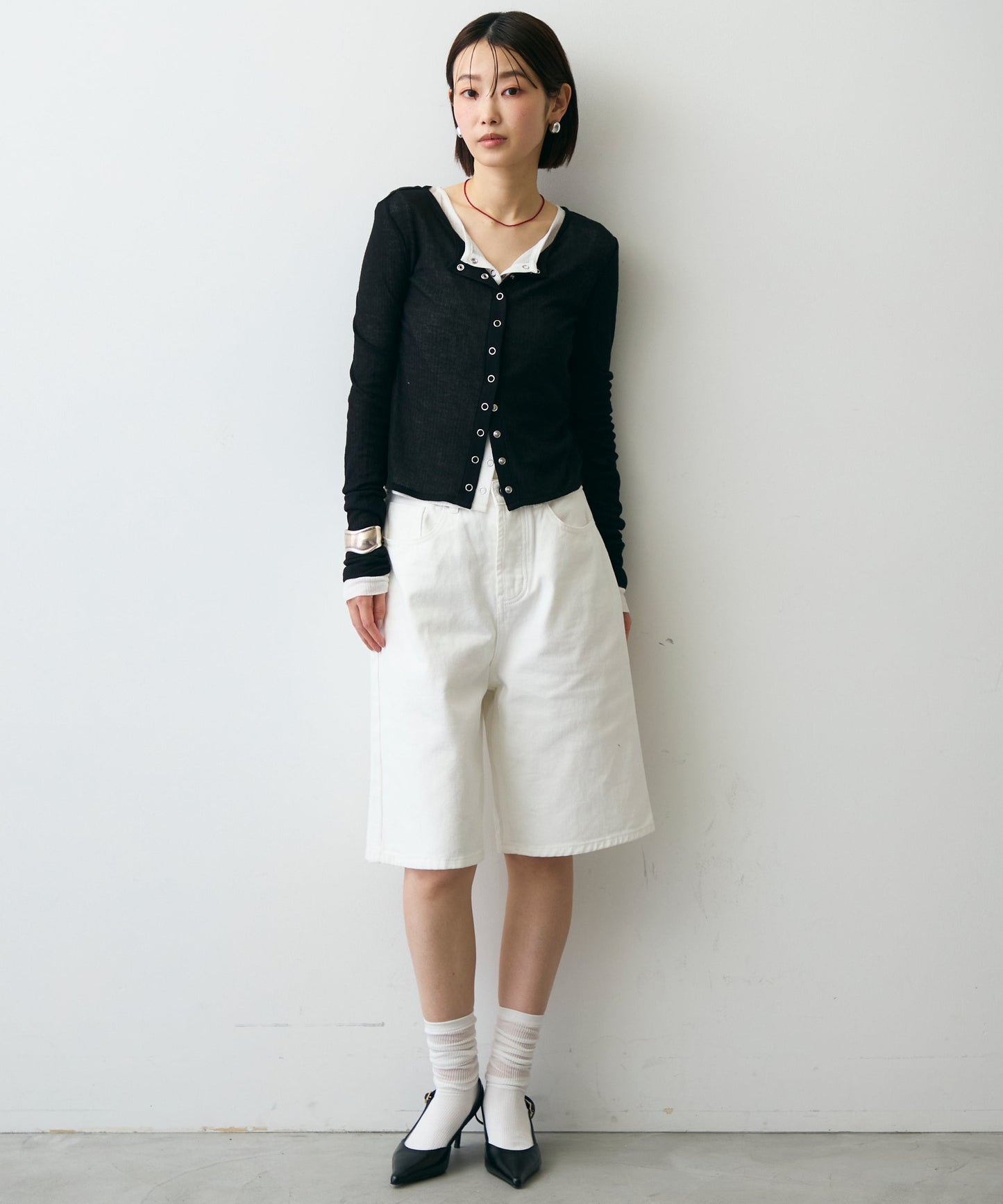 シアーテレコカーディガン