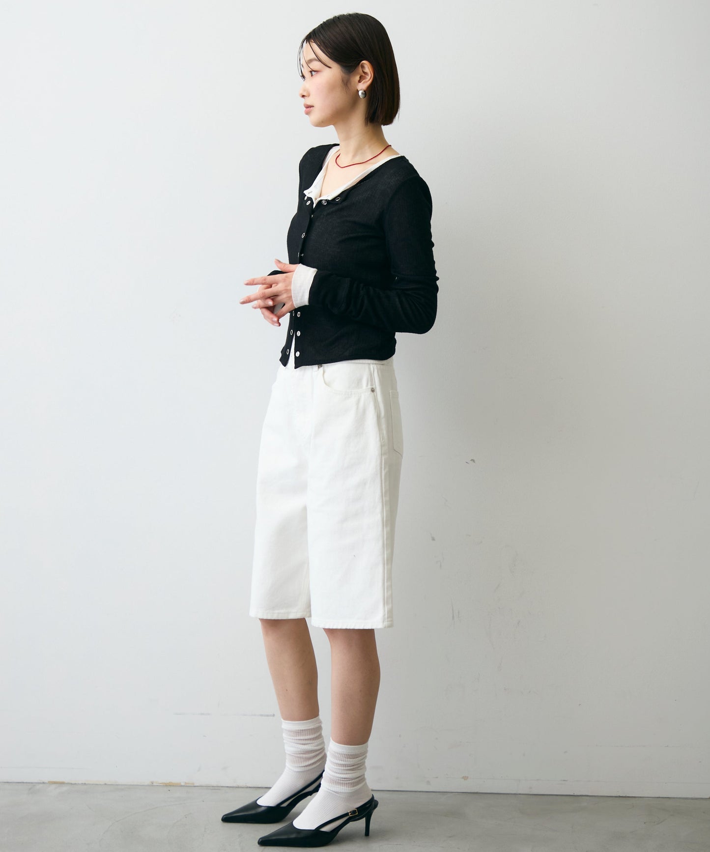 シアーテレコカーディガン