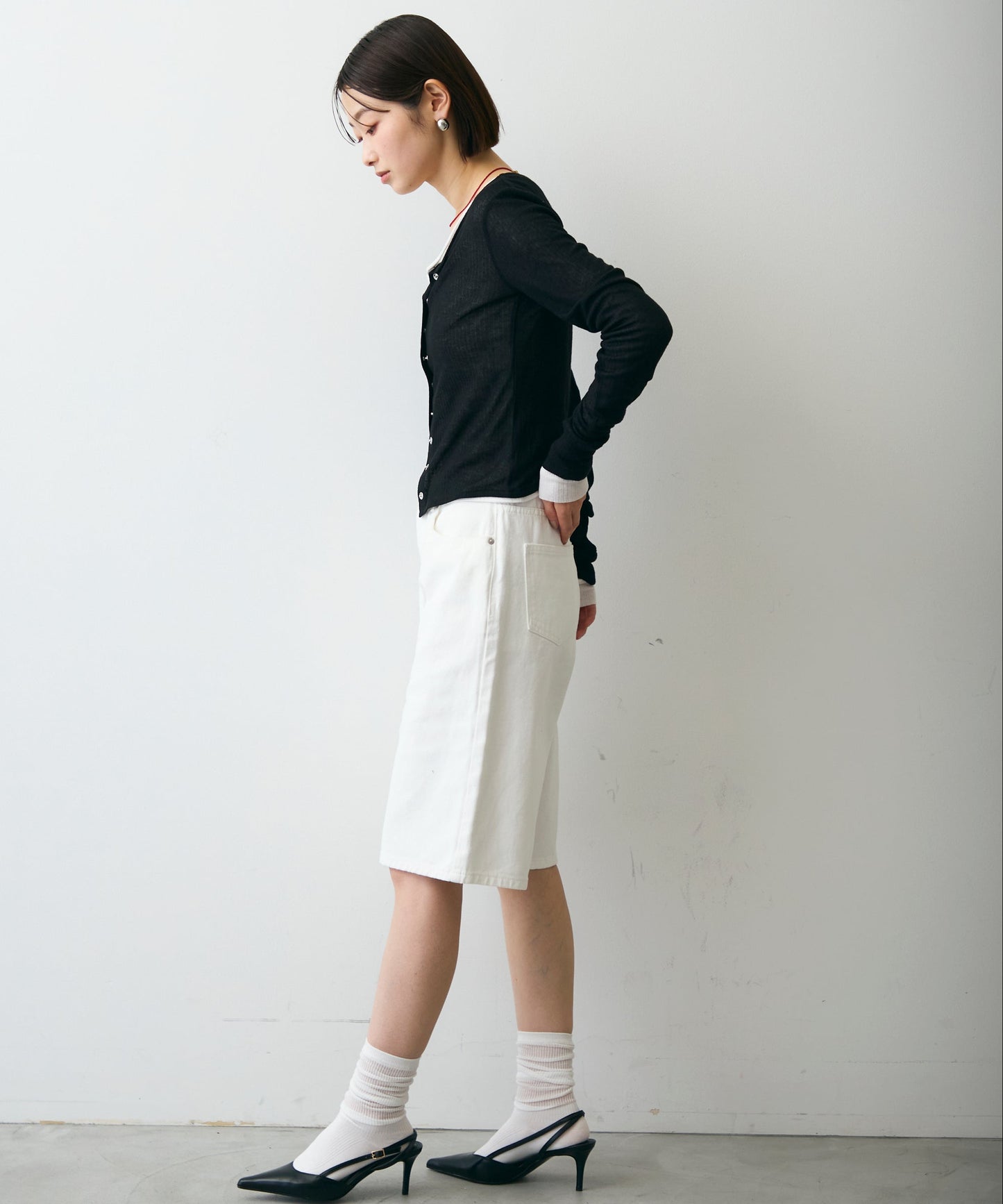 シアーテレコカーディガン