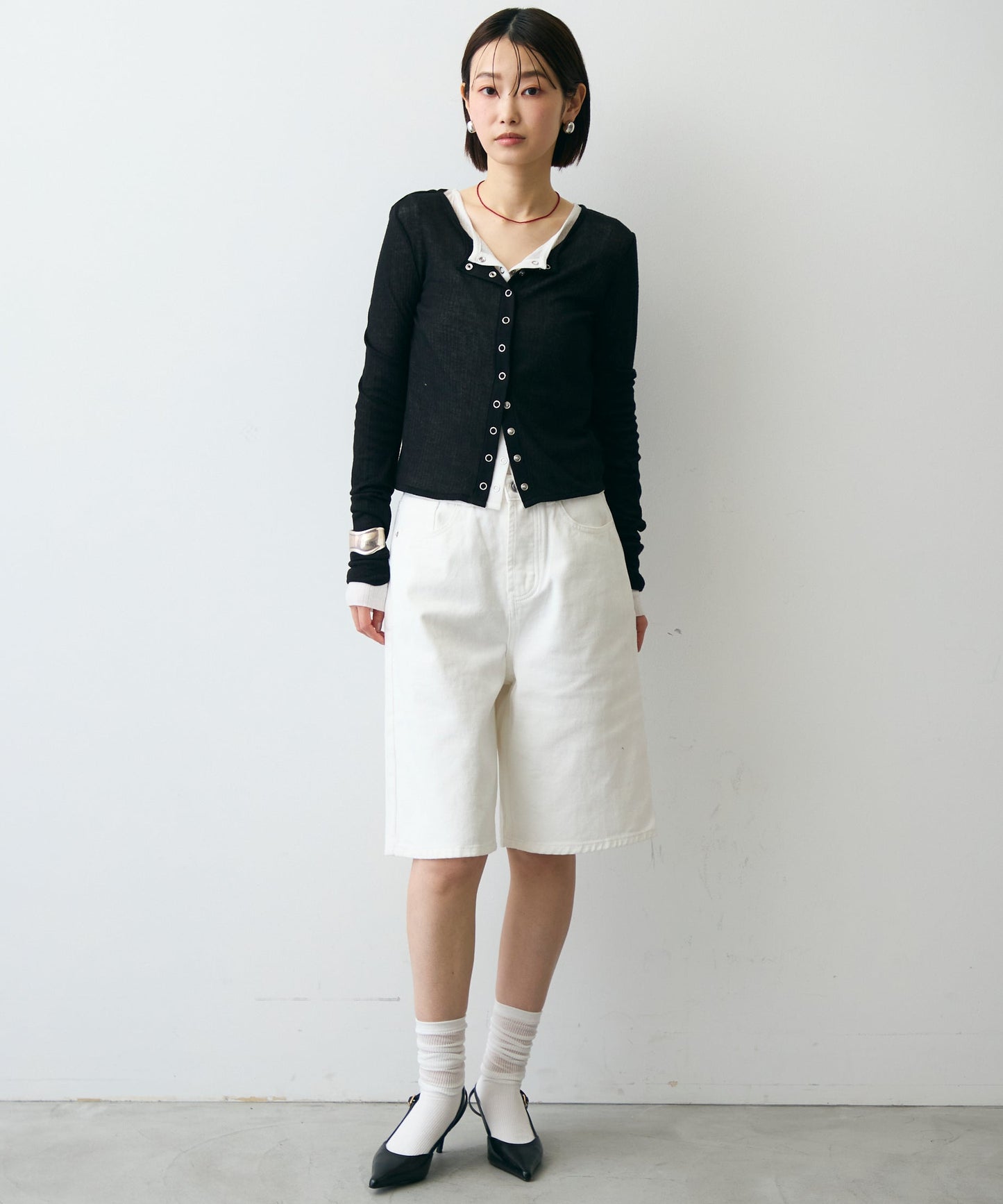 シアーテレコカーディガン