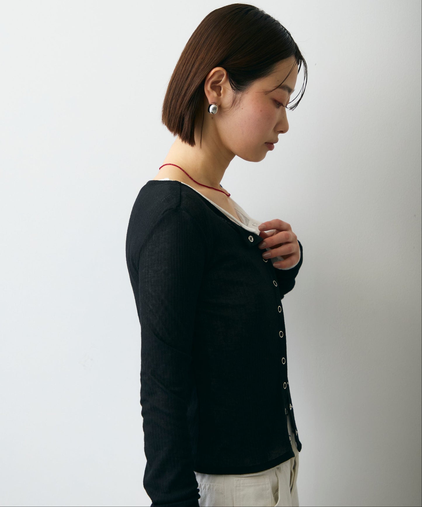 シアーテレコカーディガン