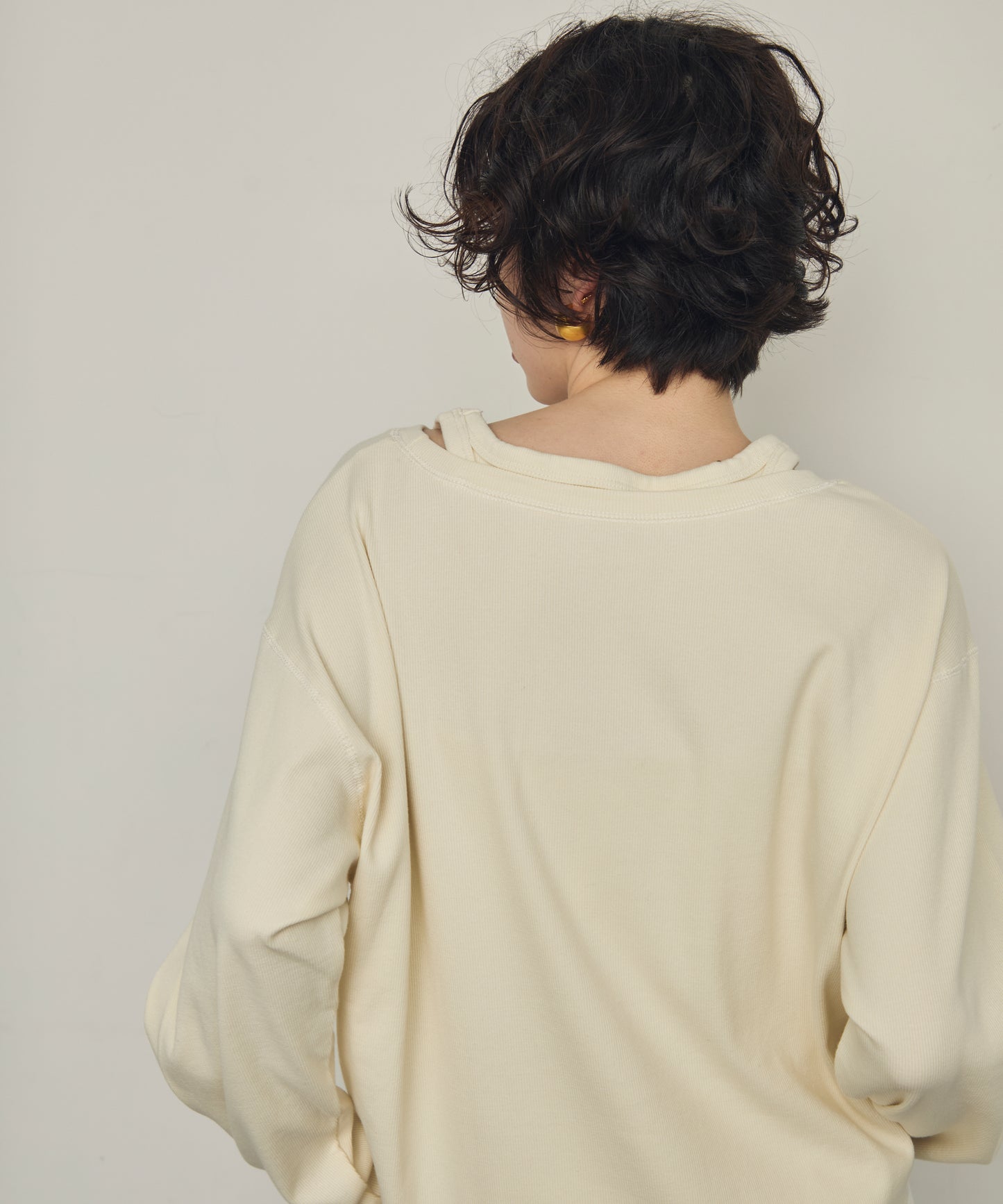 テレコフェイクアンサンブルプルオーバー
