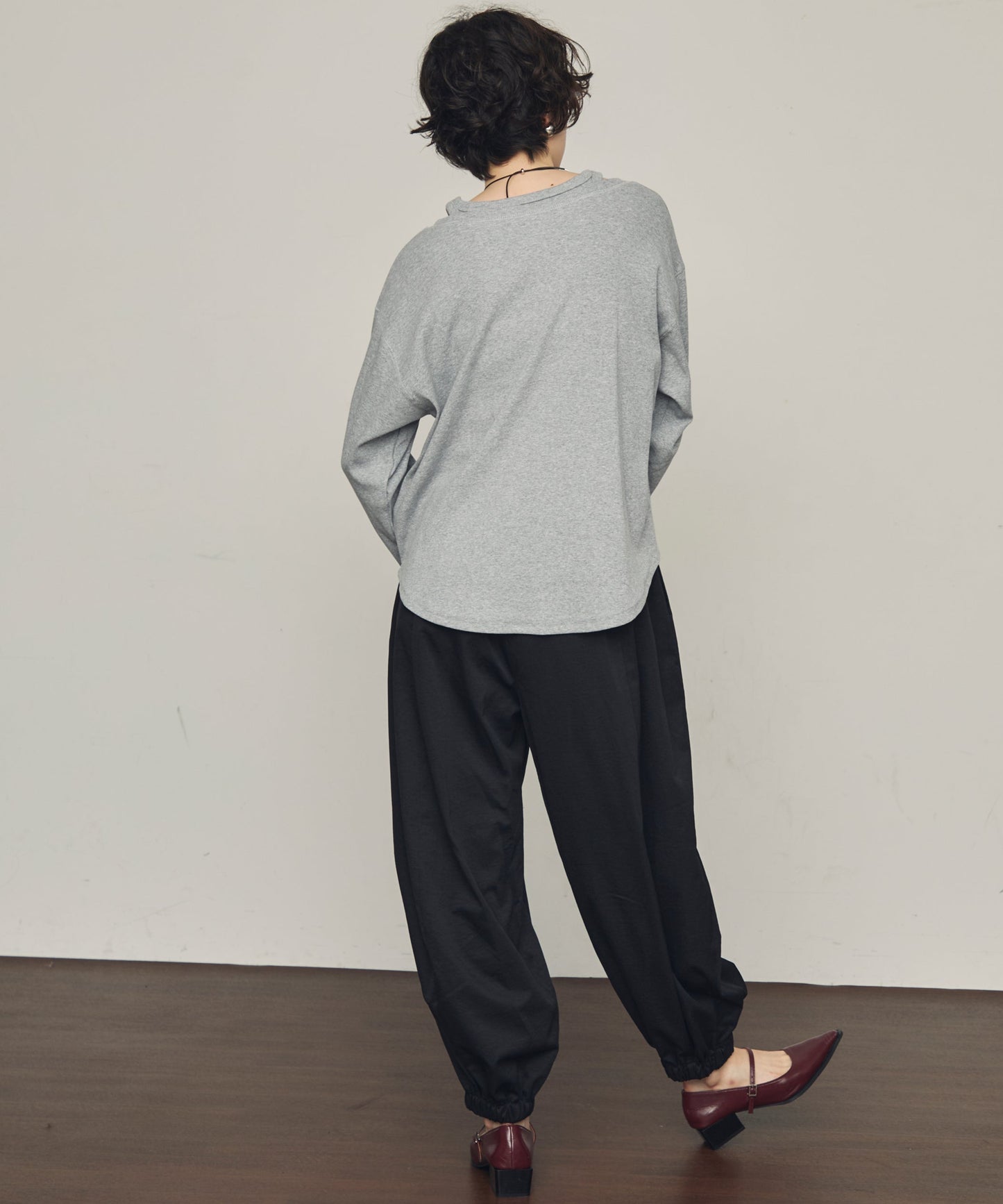 テレコフェイクアンサンブルプルオーバー