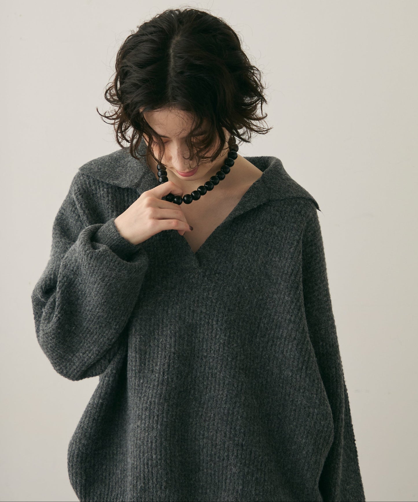 ニットスキッパー＋ショートパンツセットアップ