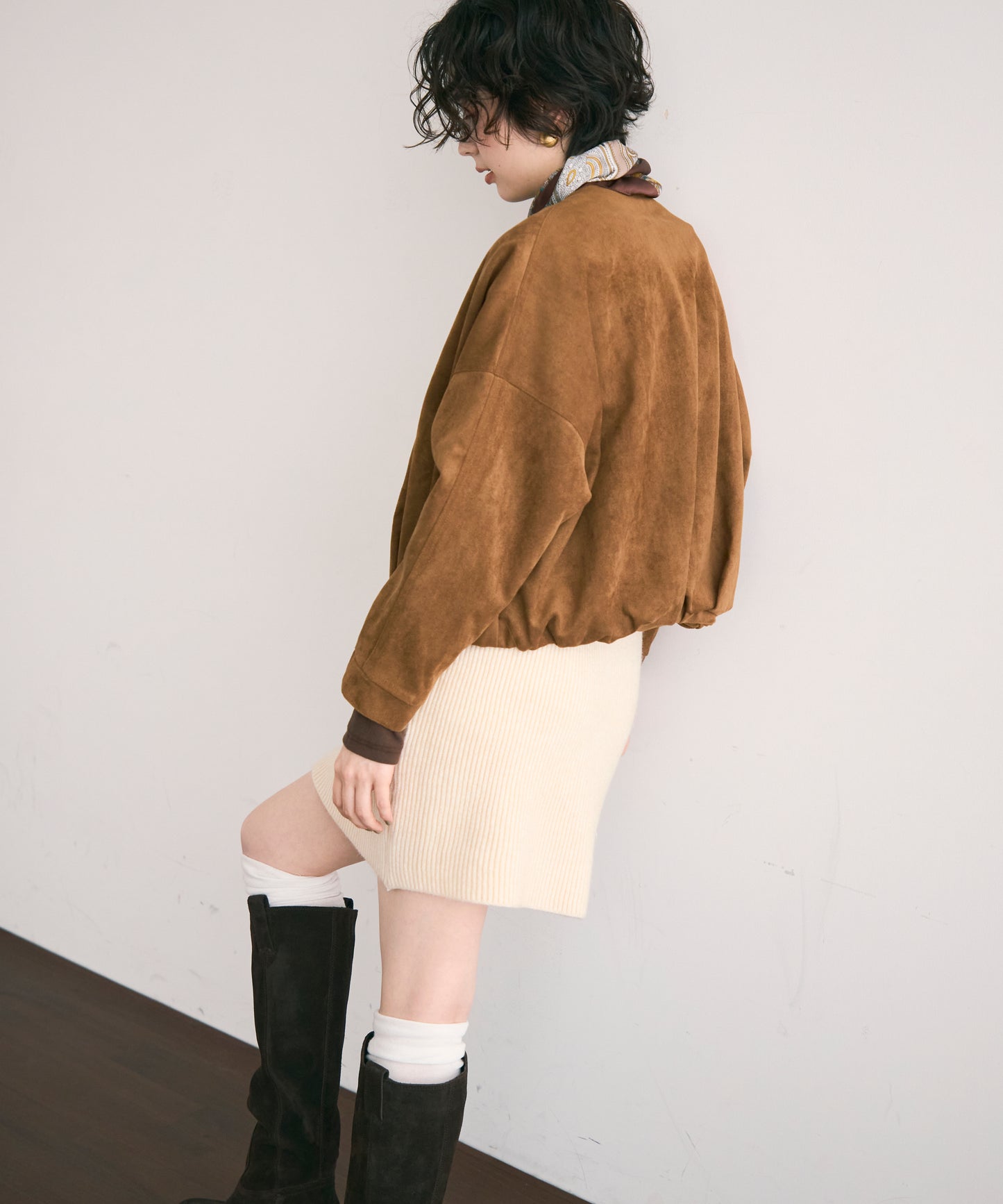 ニットミニスカート