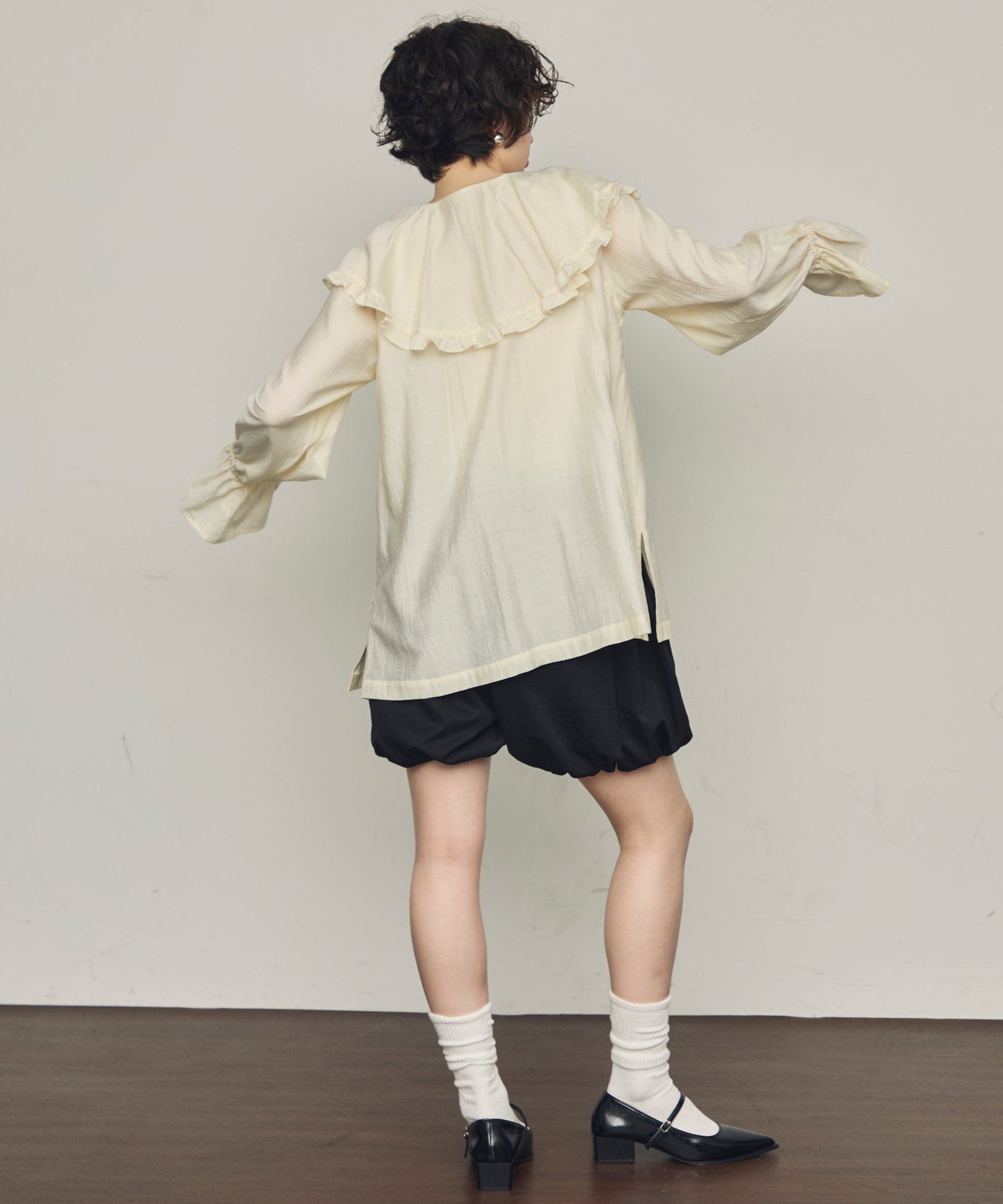 TPUワッシャーバルーンミニパンツ
