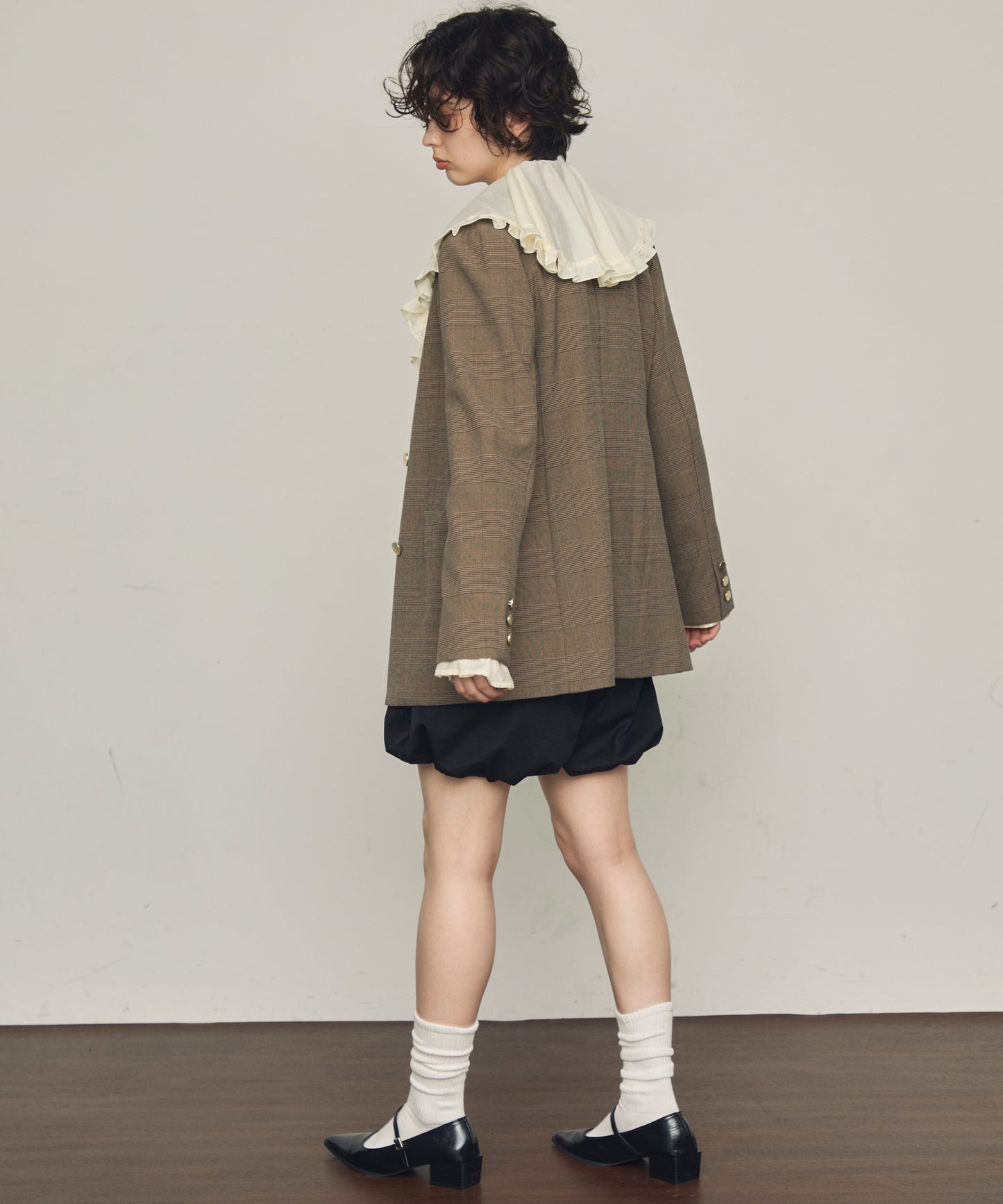 TPUワッシャーバルーンミニパンツ