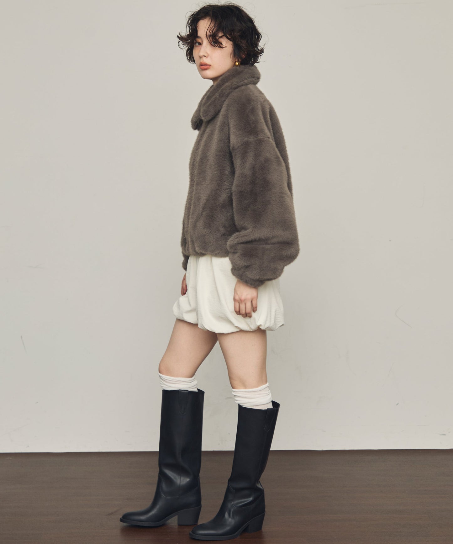 TPUワッシャーバルーンミニパンツ