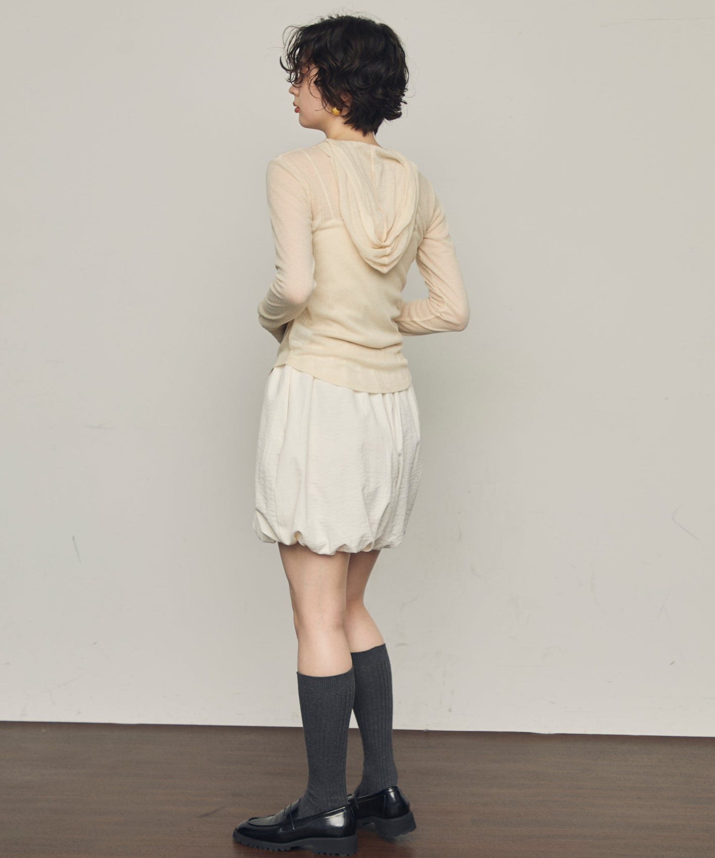 TPUワッシャーバルーンミニパンツ