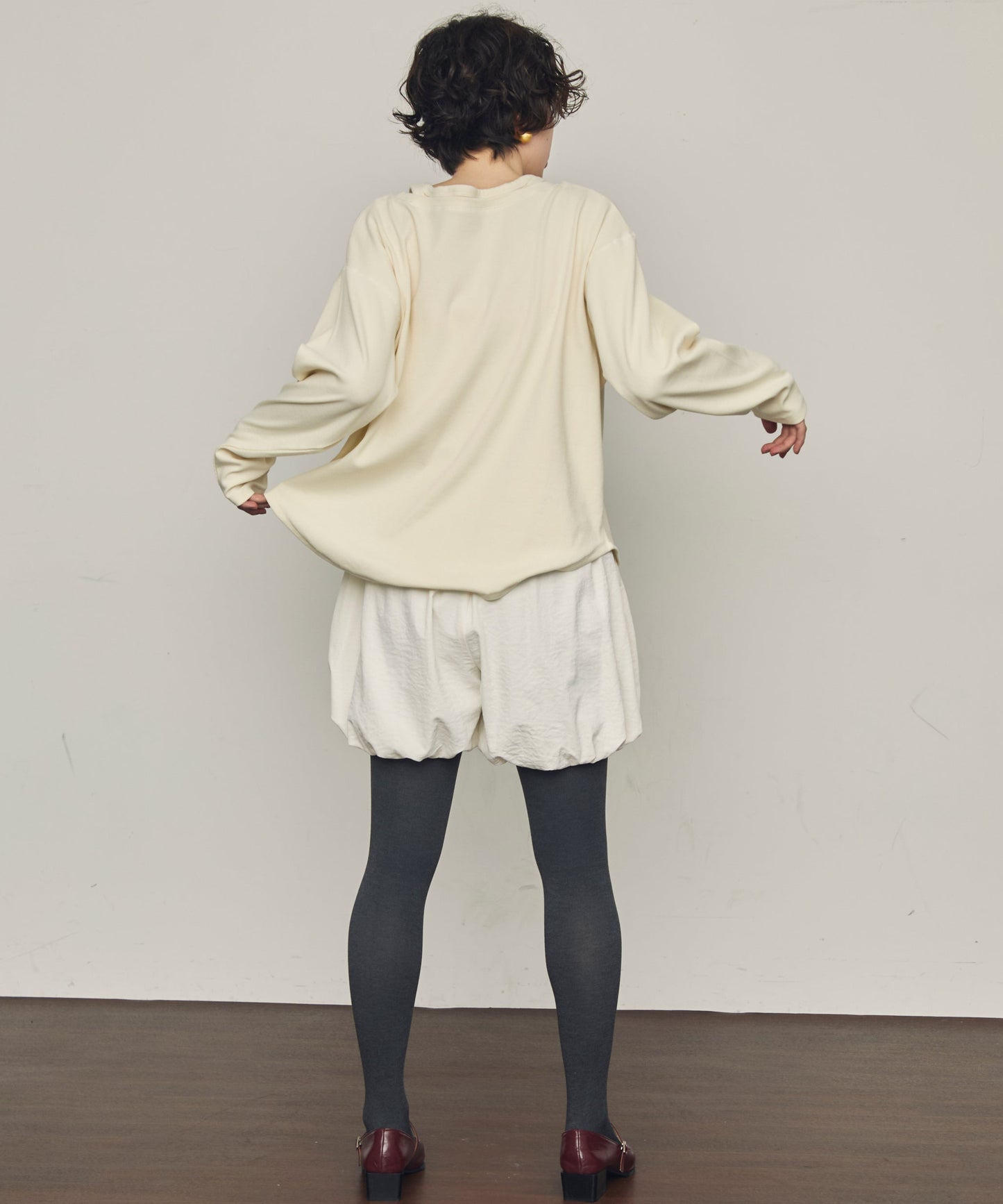 TPUワッシャーバルーンミニパンツ
