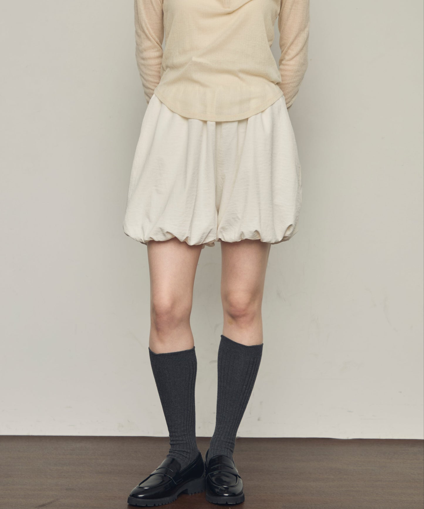 TPUワッシャーバルーンミニパンツ