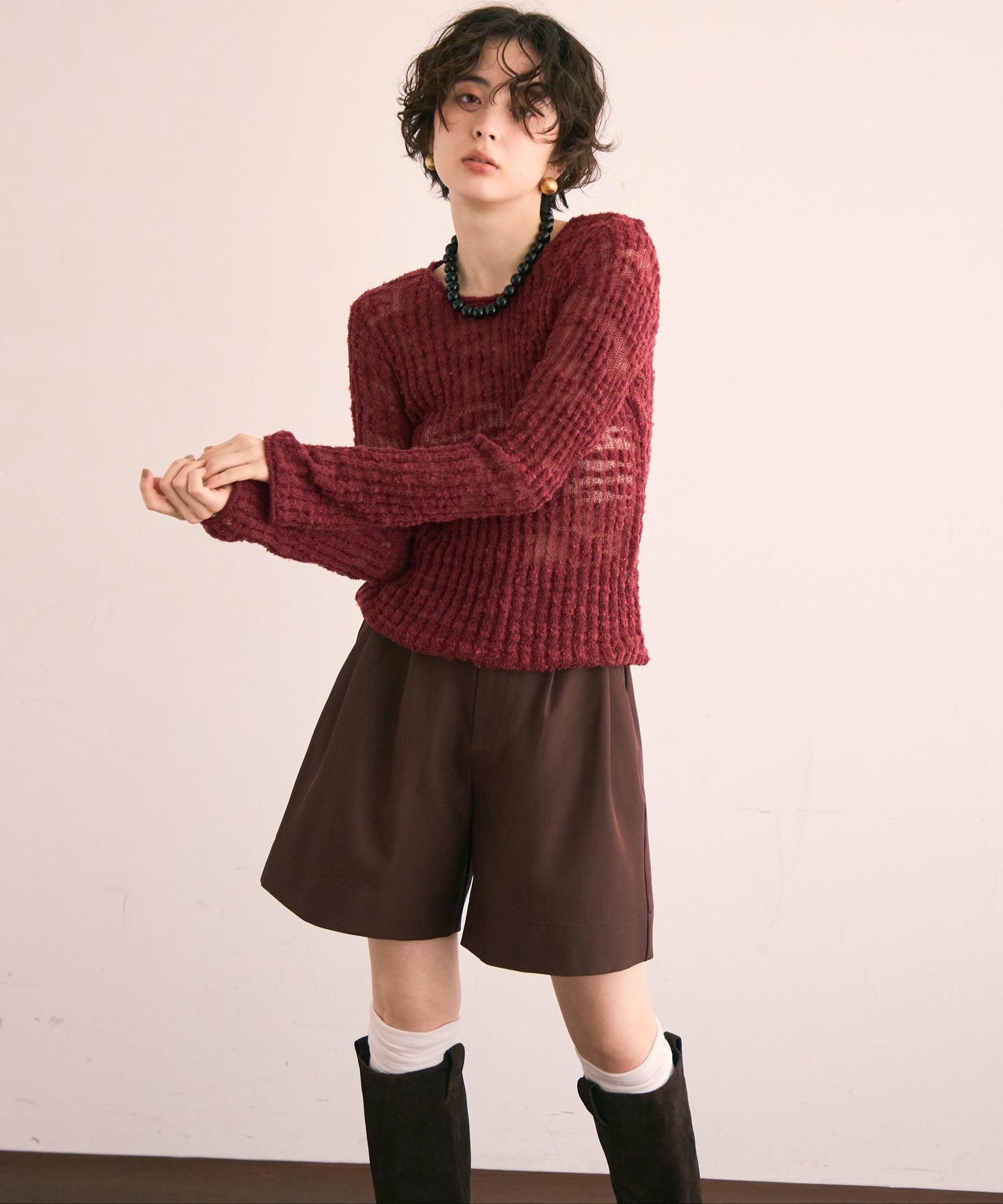 TPUツイルタックハーフパンツ