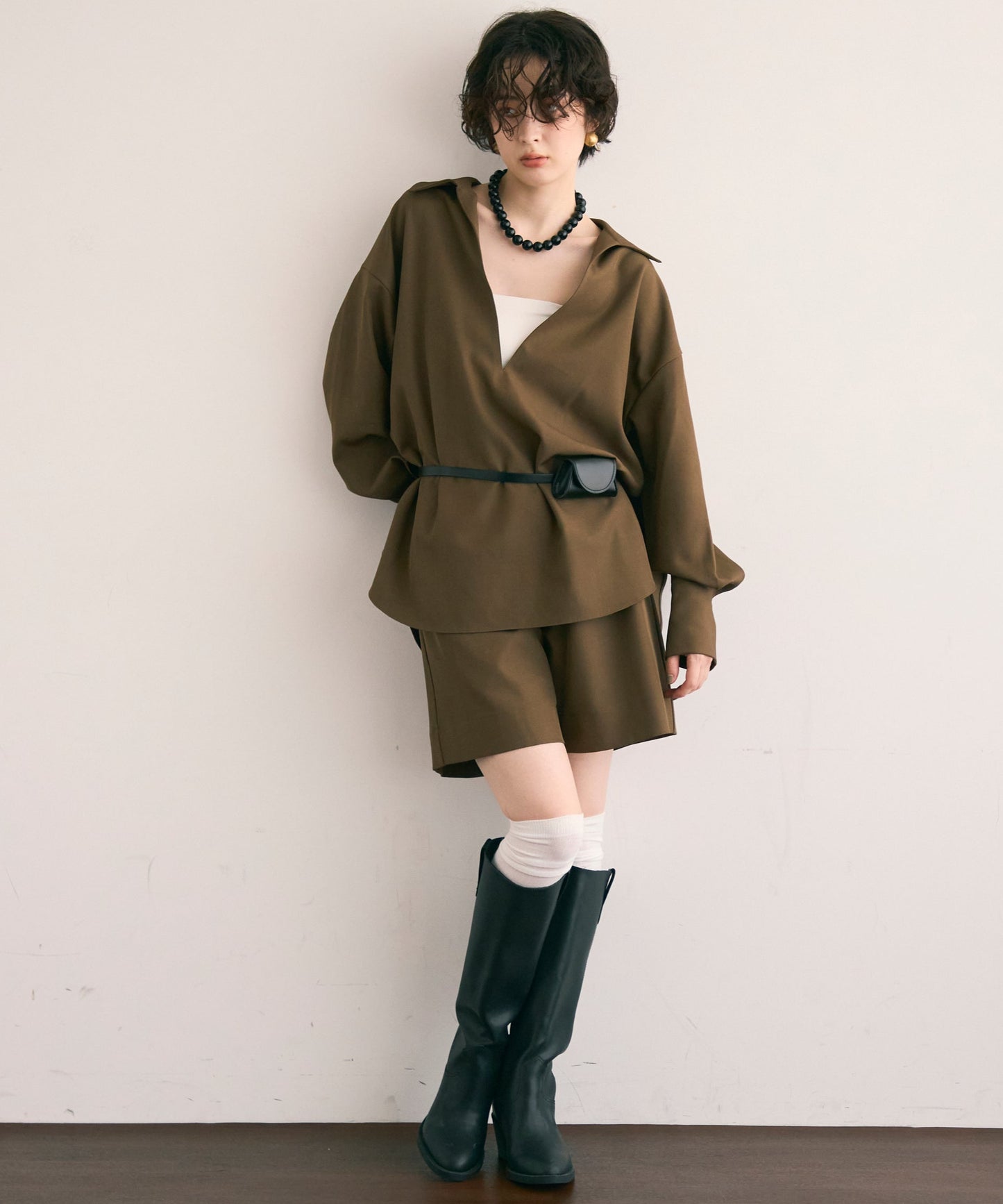 TPUツイルタックハーフパンツ