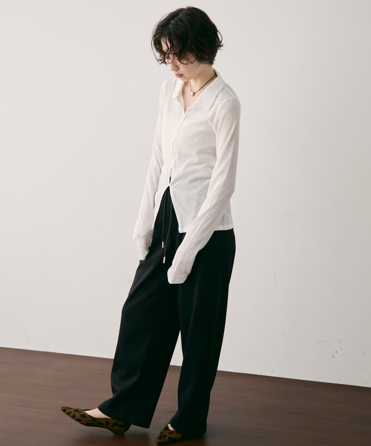 ドロストスウェットパンツ