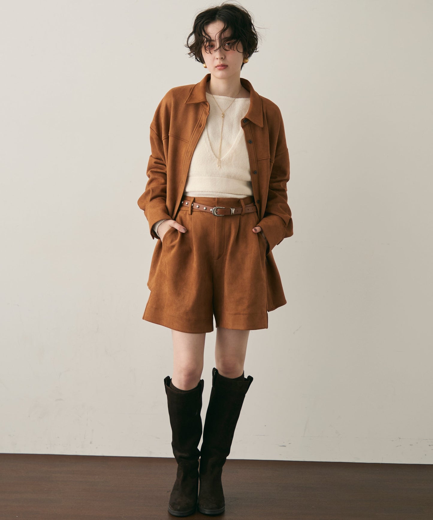 スエードライクCPOジャケット