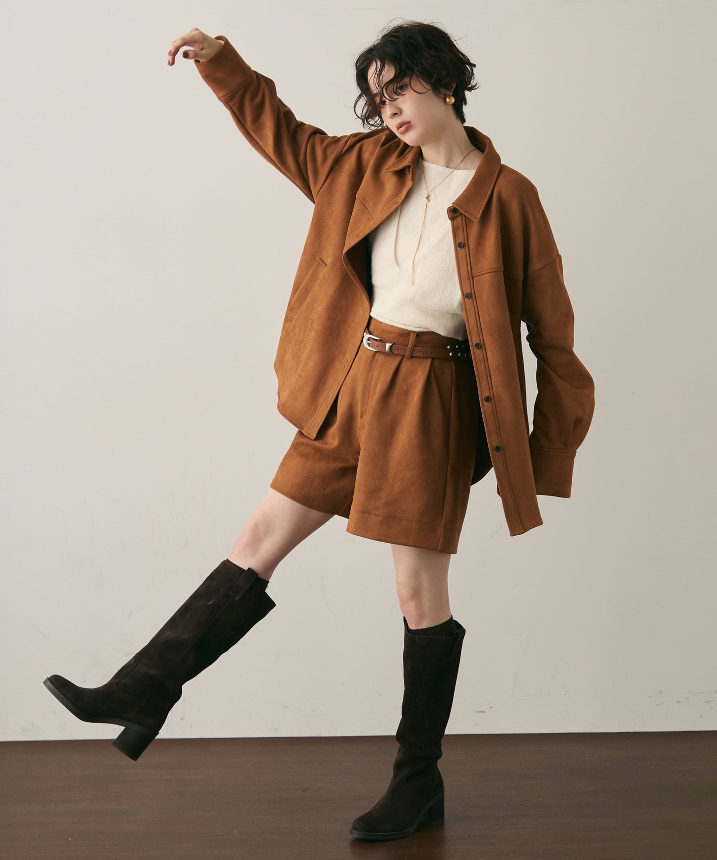 スエードライクCPOジャケット