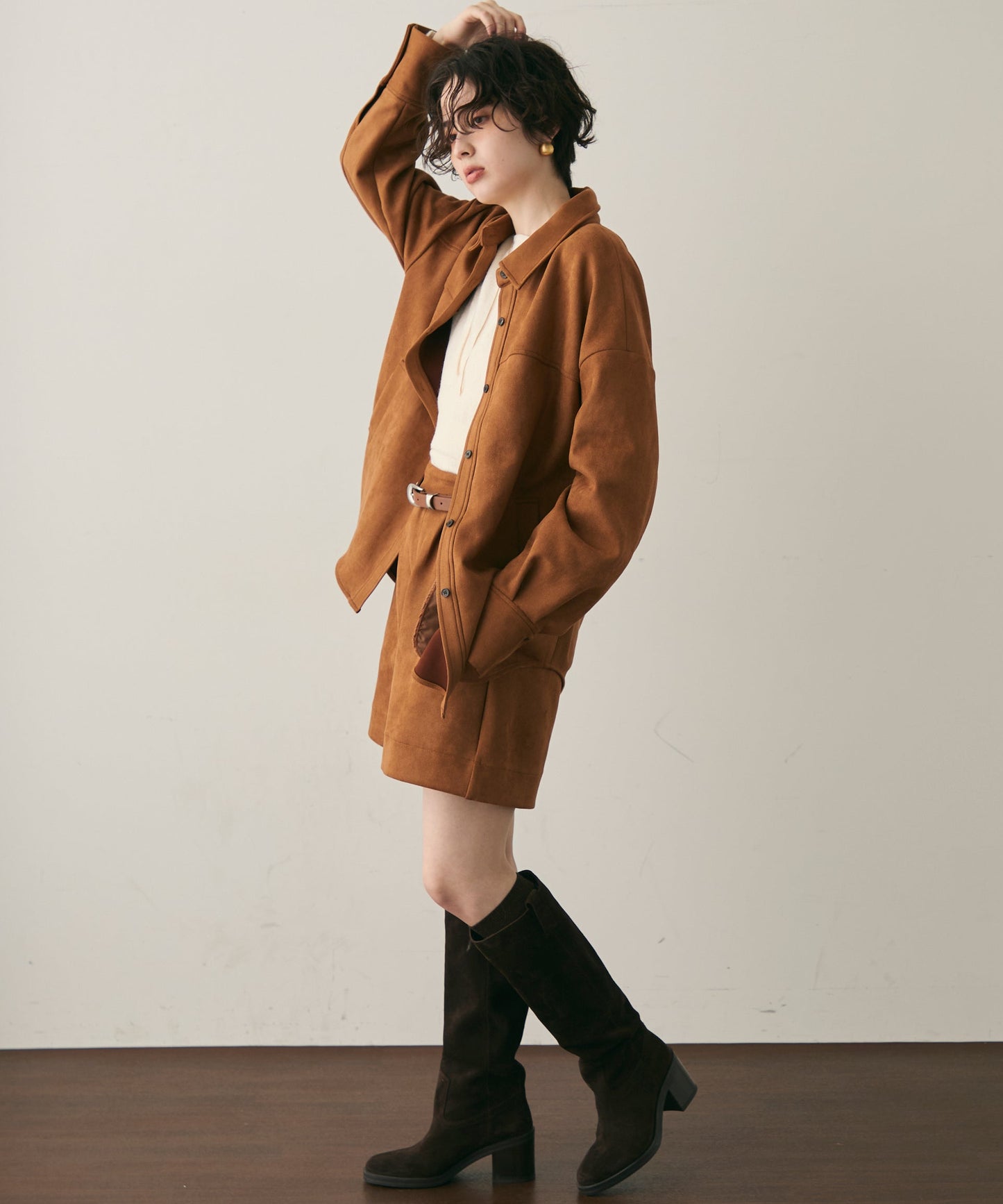 スエードライクCPOジャケット