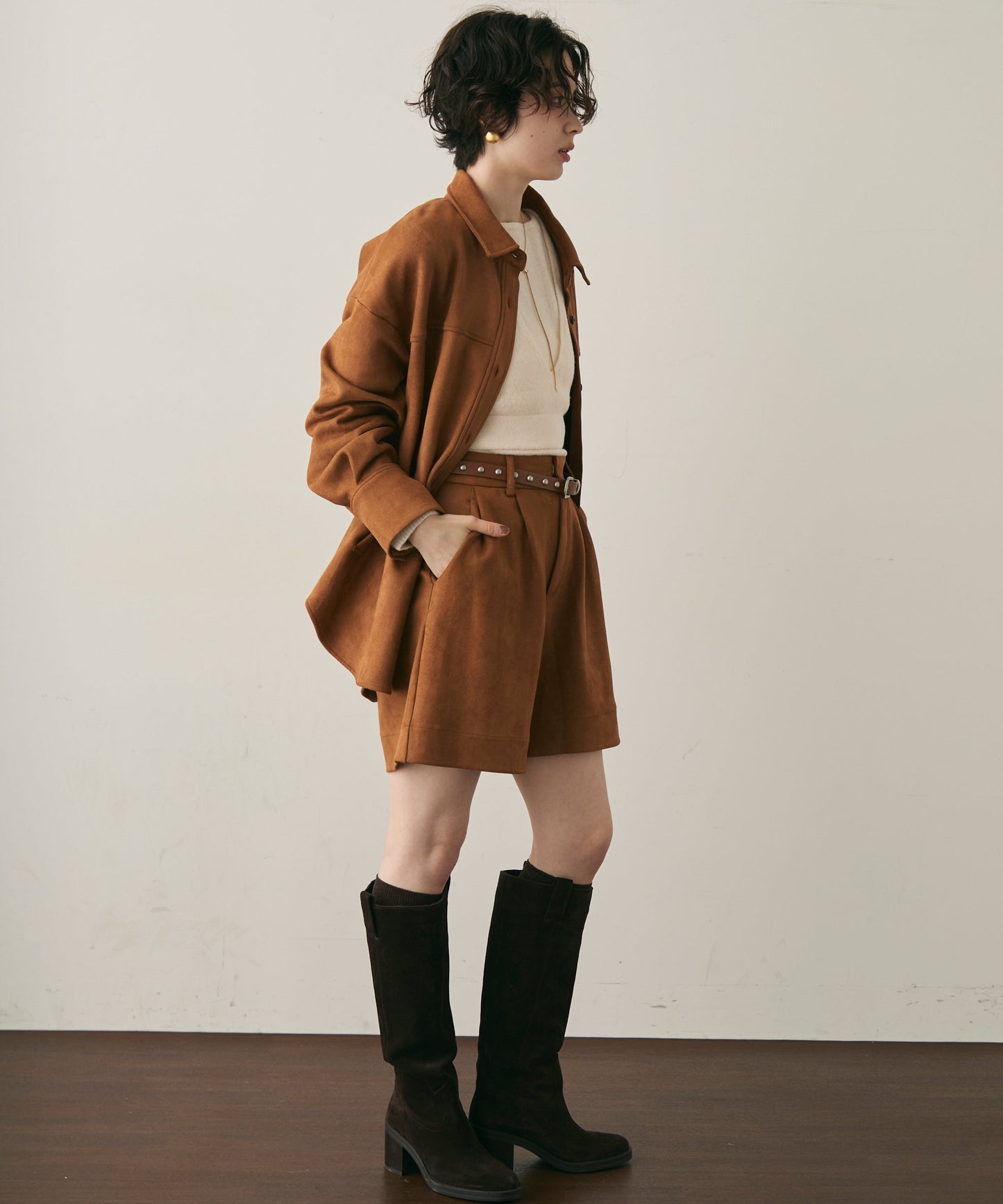 スエードライクCPOジャケット